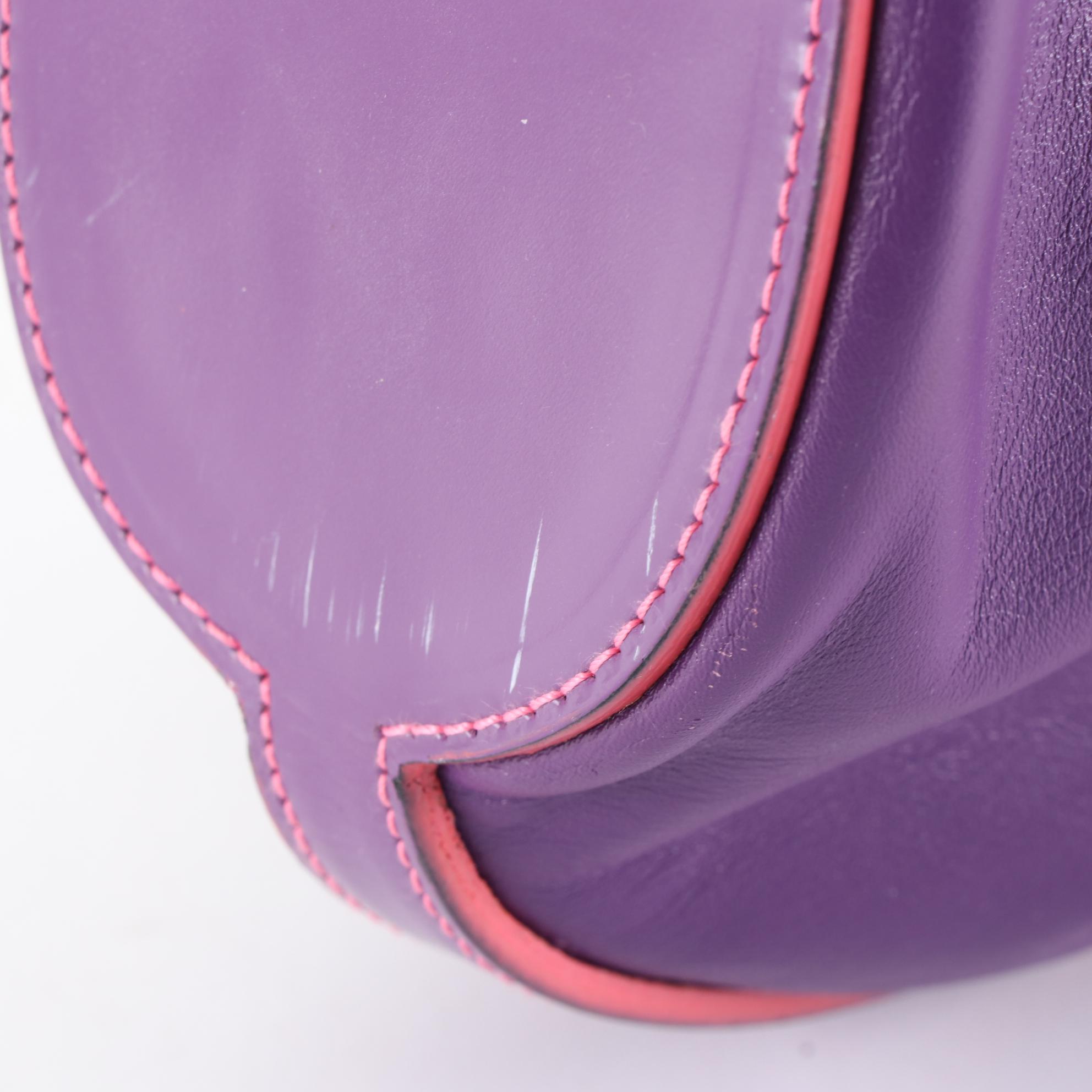 Tanner Krolle Leather Shoulder Bag with Contrast Trim