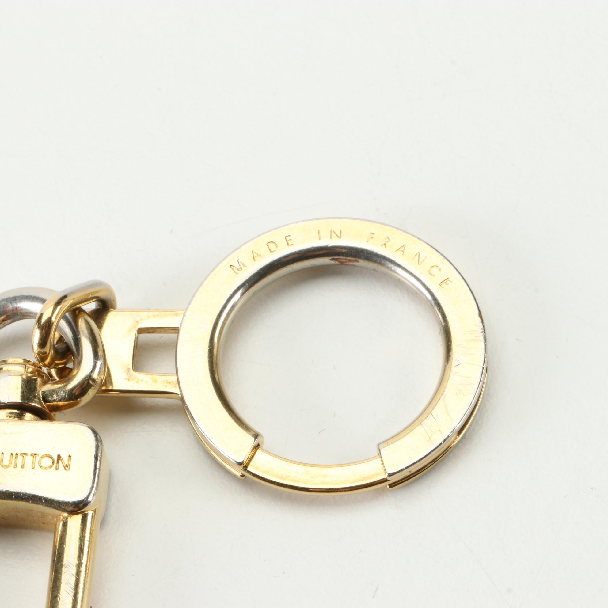Louis Vuitton Anokre Keyring and Bag Charm