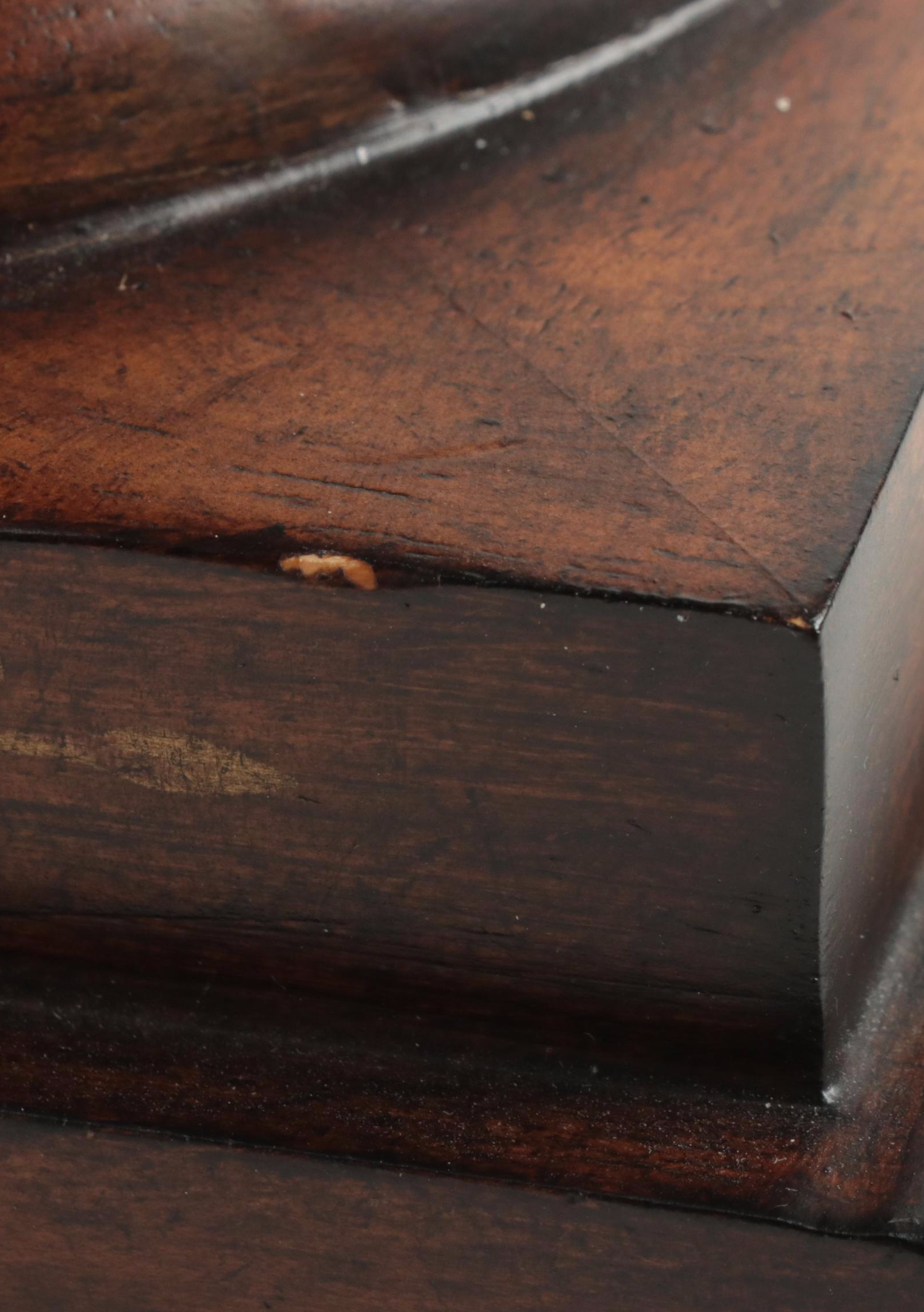 Neoclassical Style Paint-Decorated Carved Wood Urns