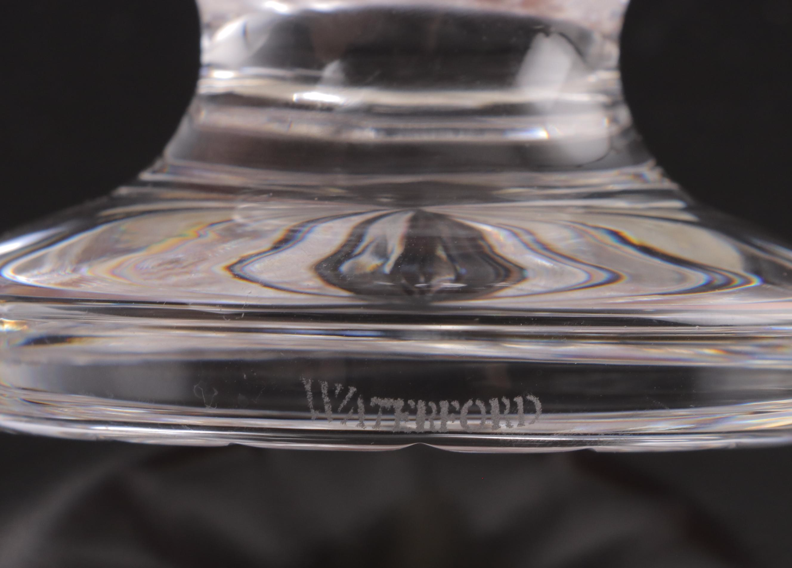 Waterford "Clannad" and "Lismore Castle" Crystal Vases