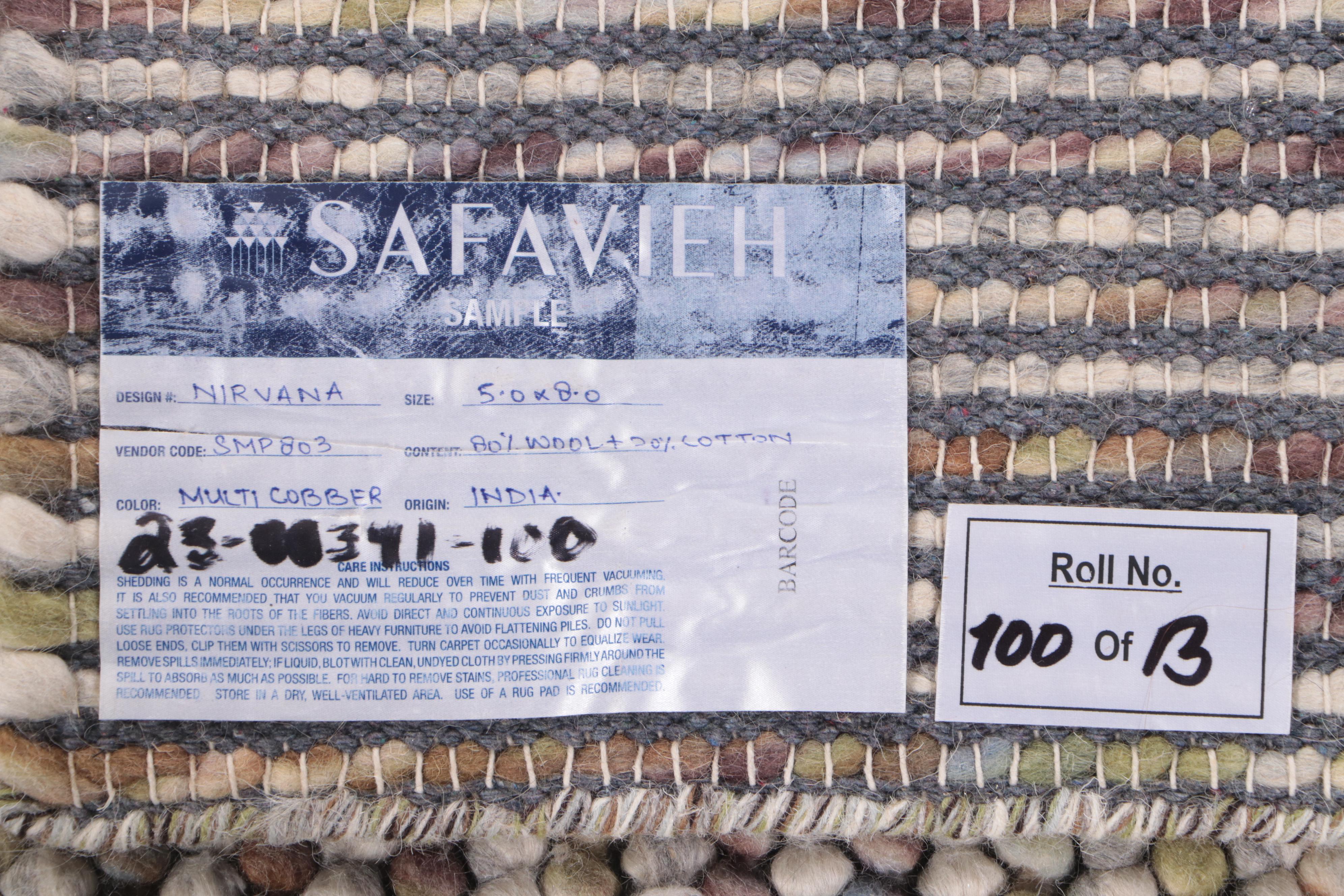 5' x 7'11 Hand-Knotted Safavieh Nirvana Area Rug