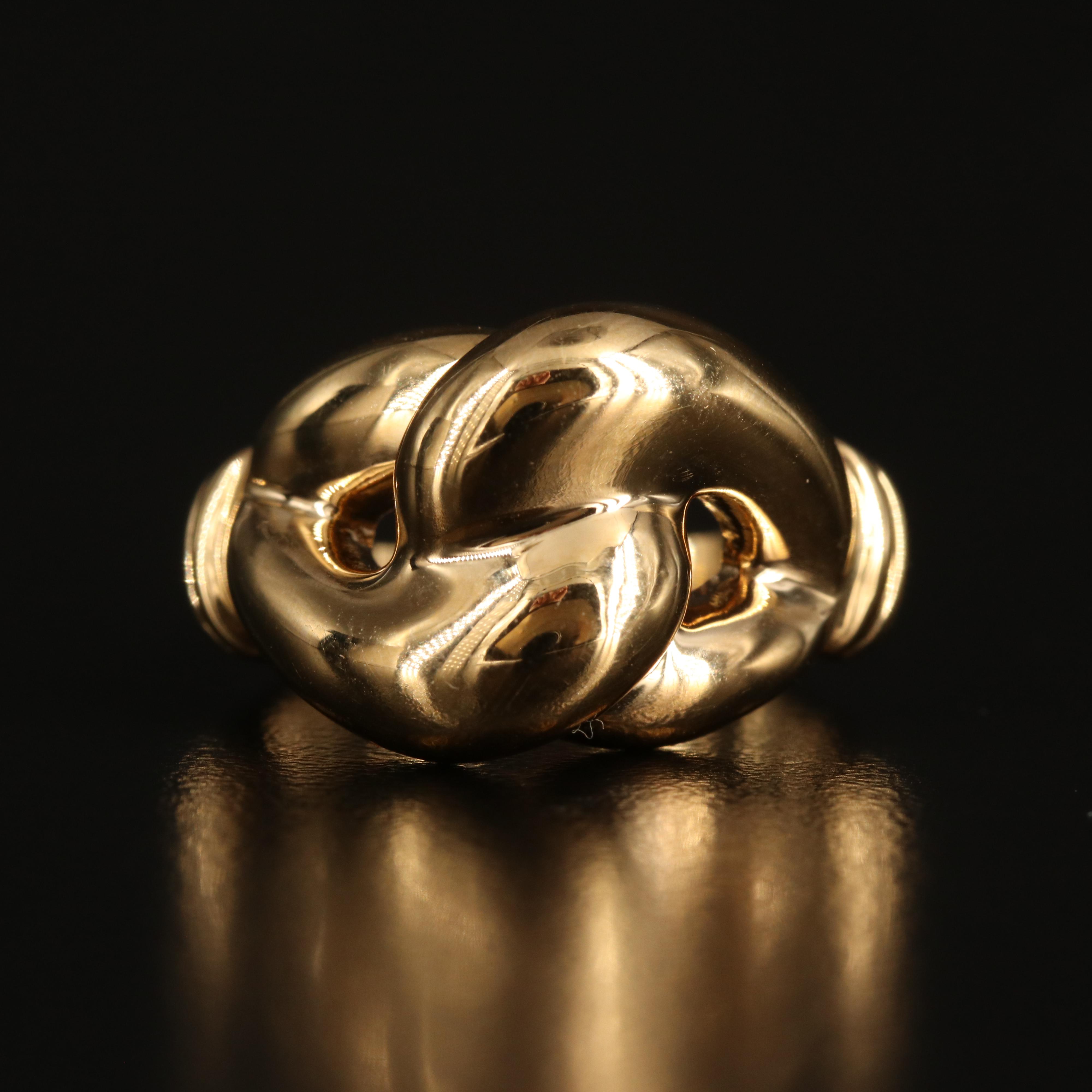 14K Knot Ring