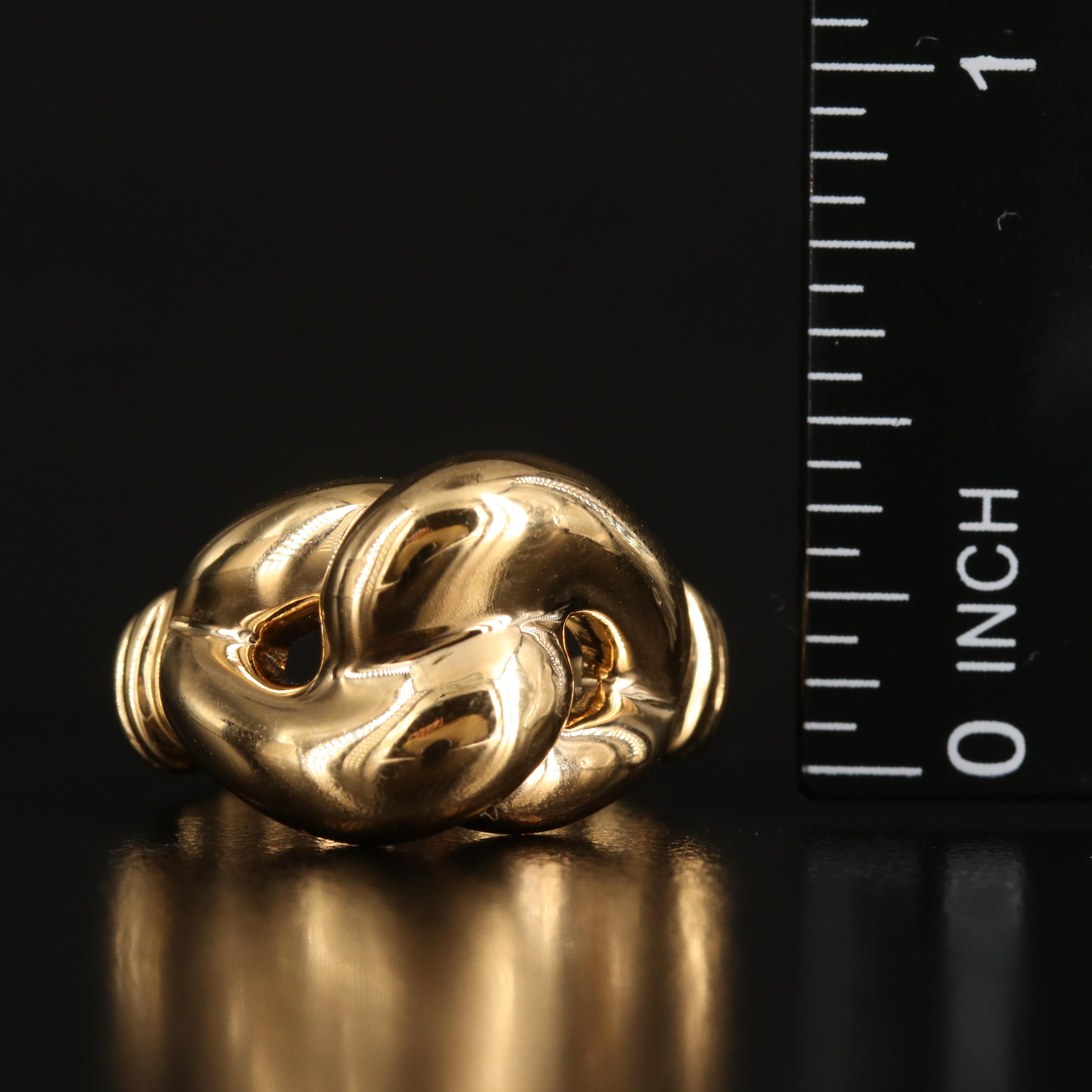 14K Knot Ring