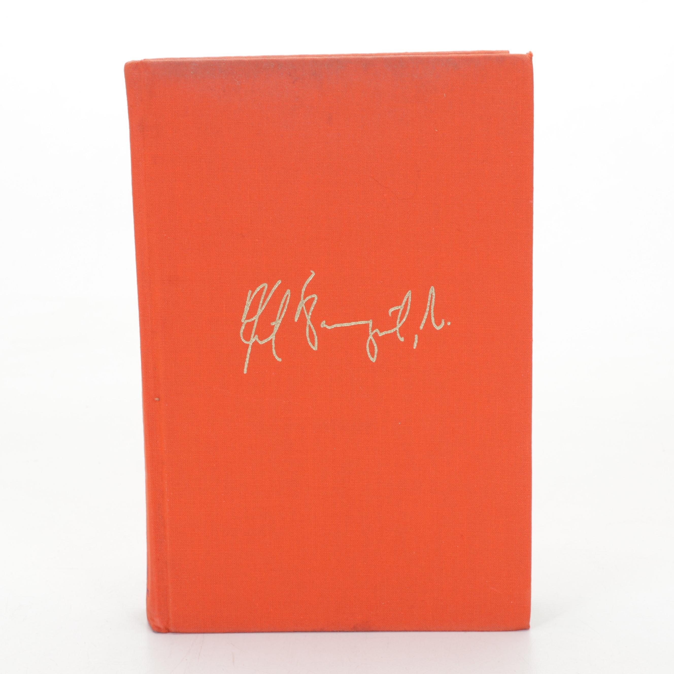 First Edition "Breakfast of Champions" by Kurt Vonnegut, 1973