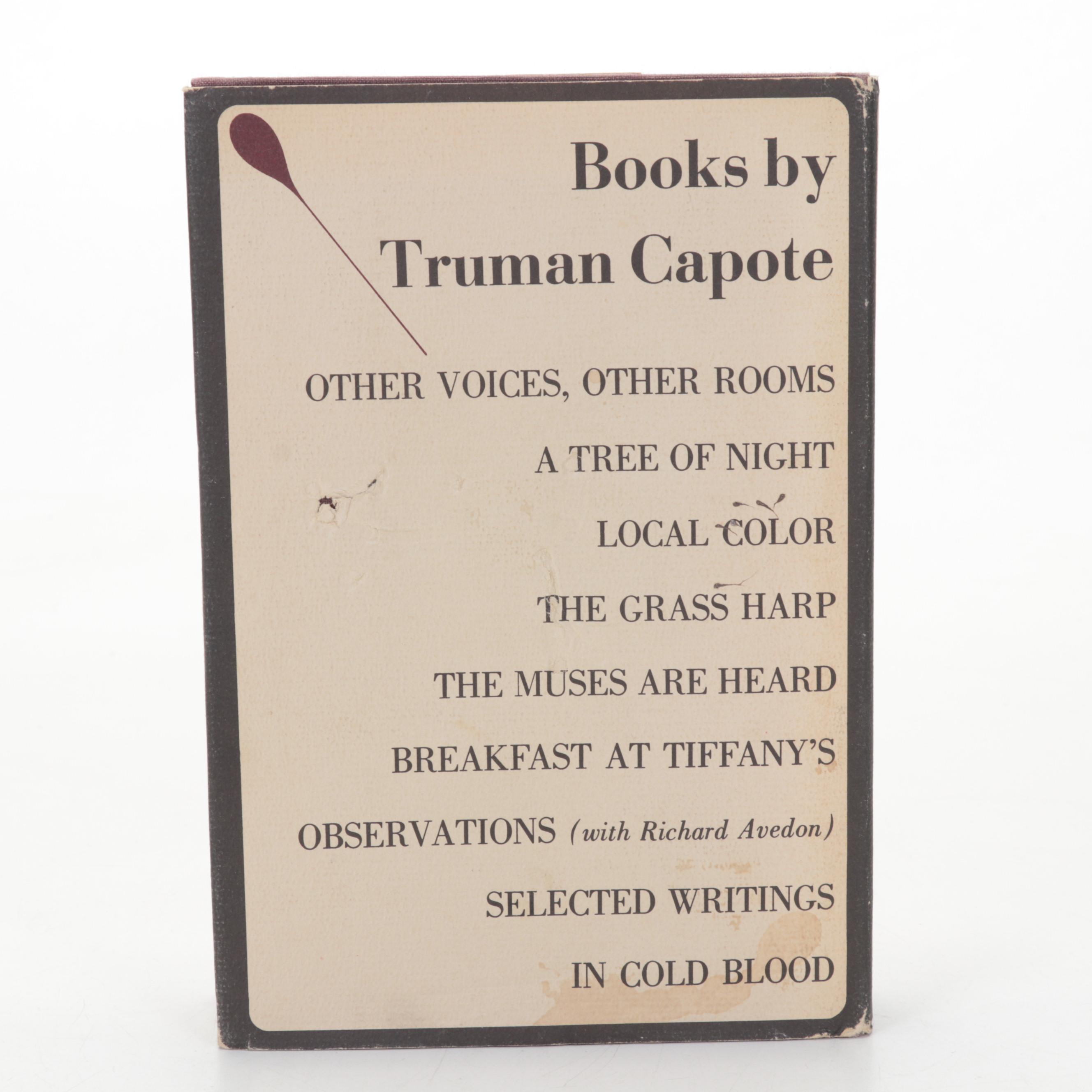 First Trade Printing "In Cold Blood" by Truman Capote, 1965