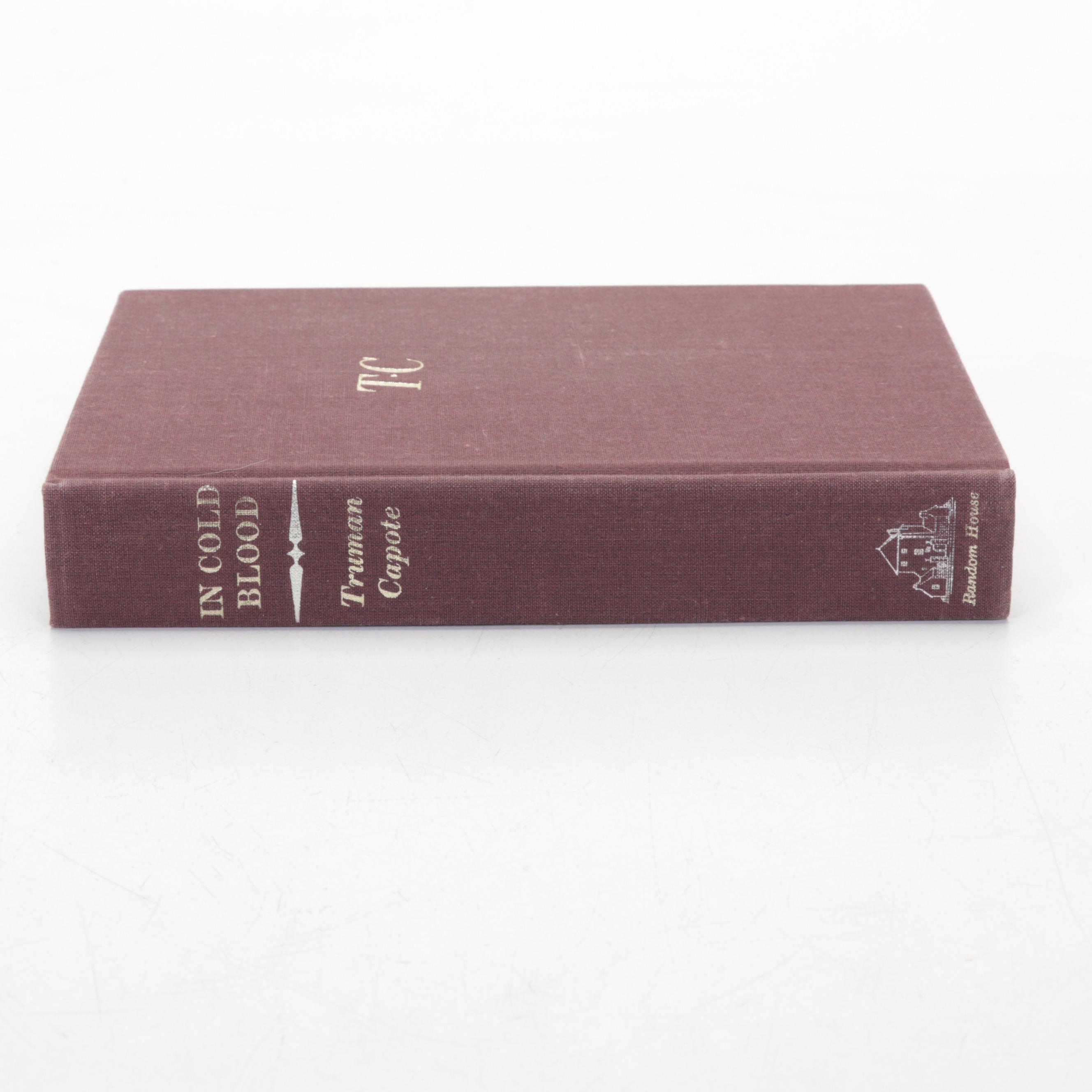 First Trade Printing "In Cold Blood" by Truman Capote, 1965