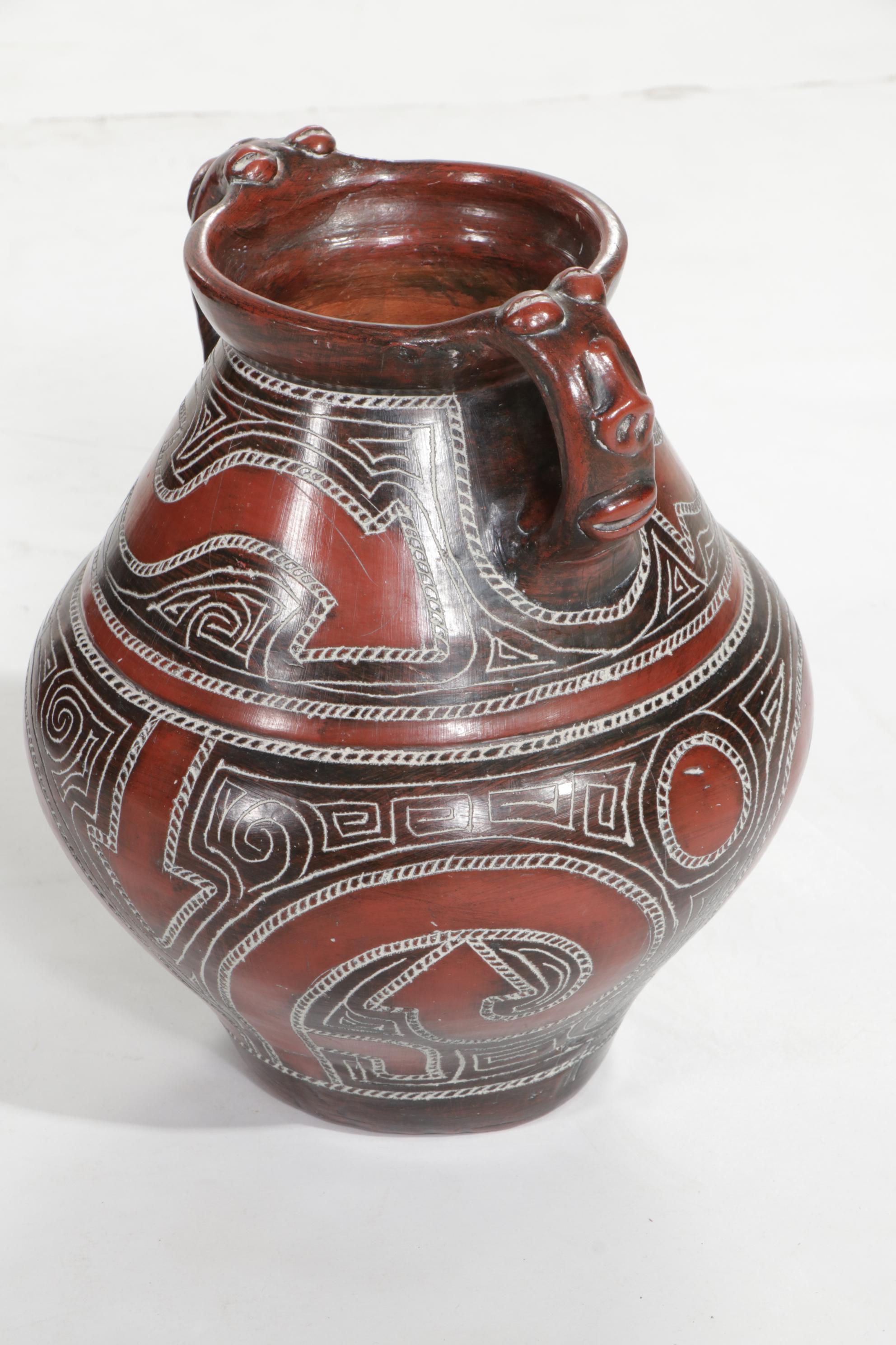 Crock Table Lamps with Punched Copper Shades, Brazilian Pot, & More