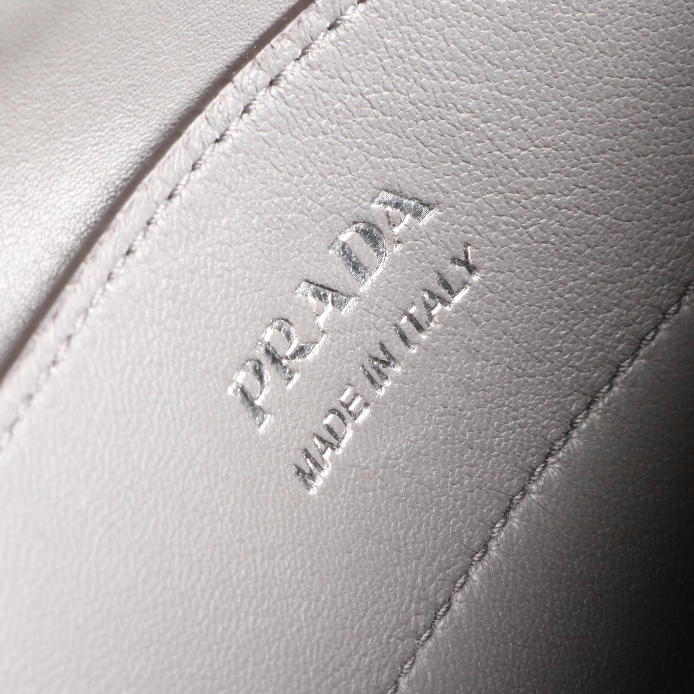 Prada Bicolor Leather Convertible Flap Satchel