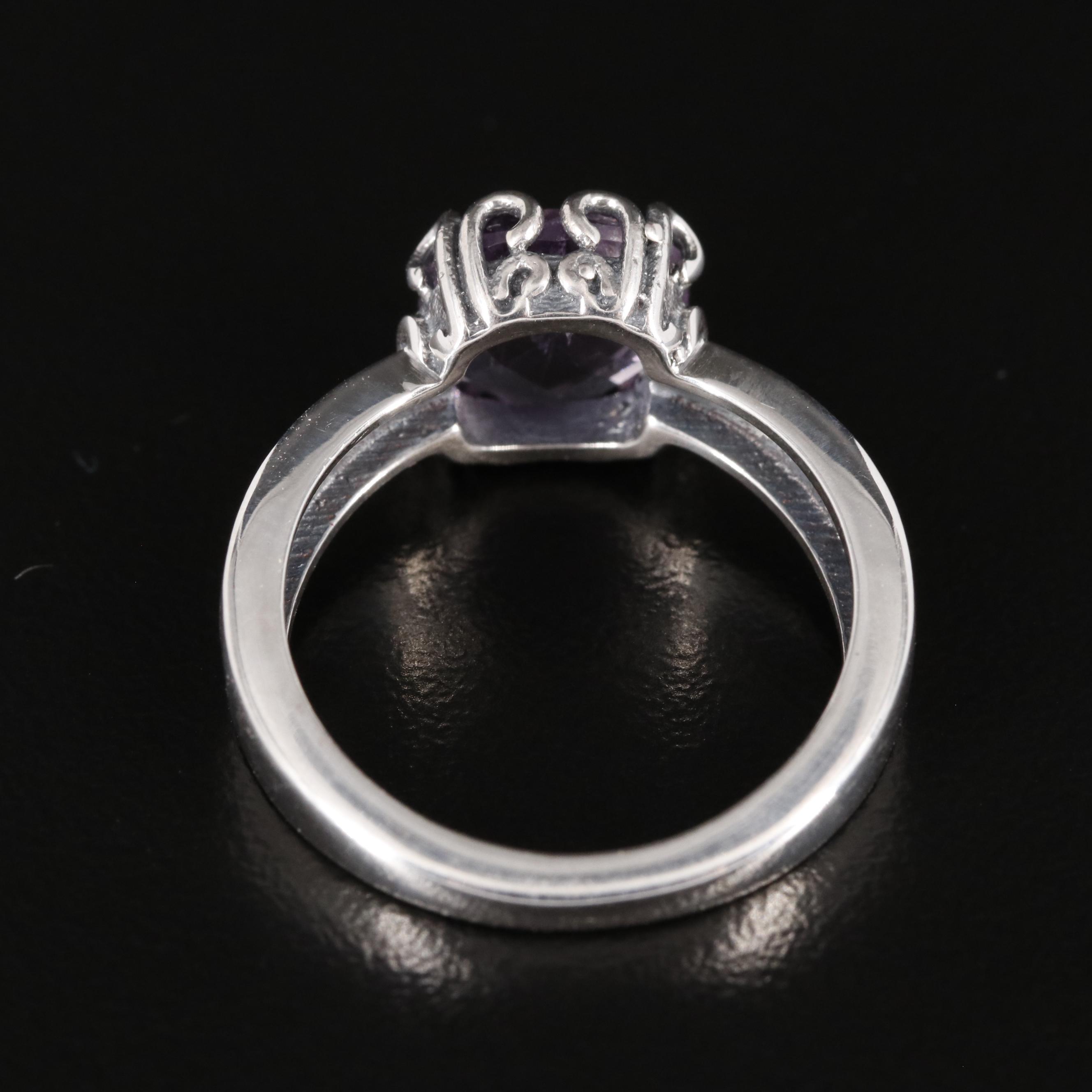 Sterling Amethyst Ring