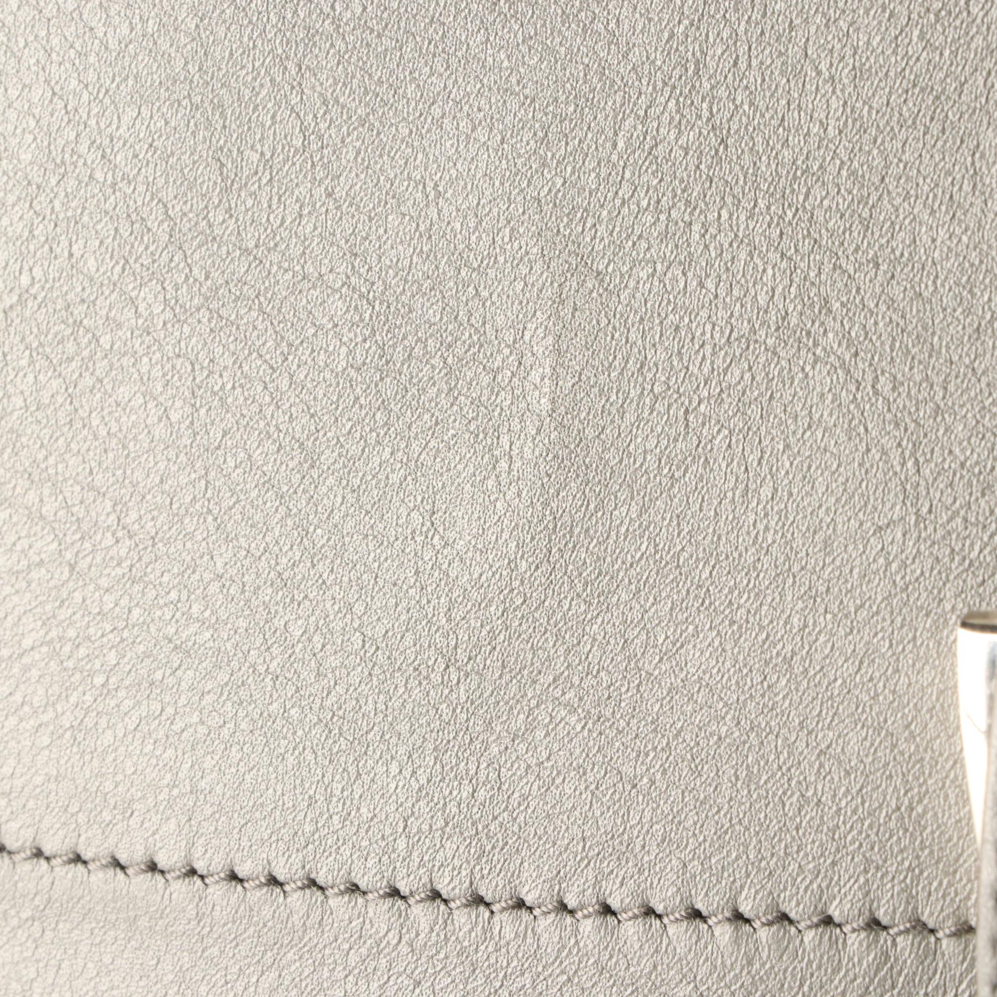 Prada Bicolor Leather Convertible Flap Satchel