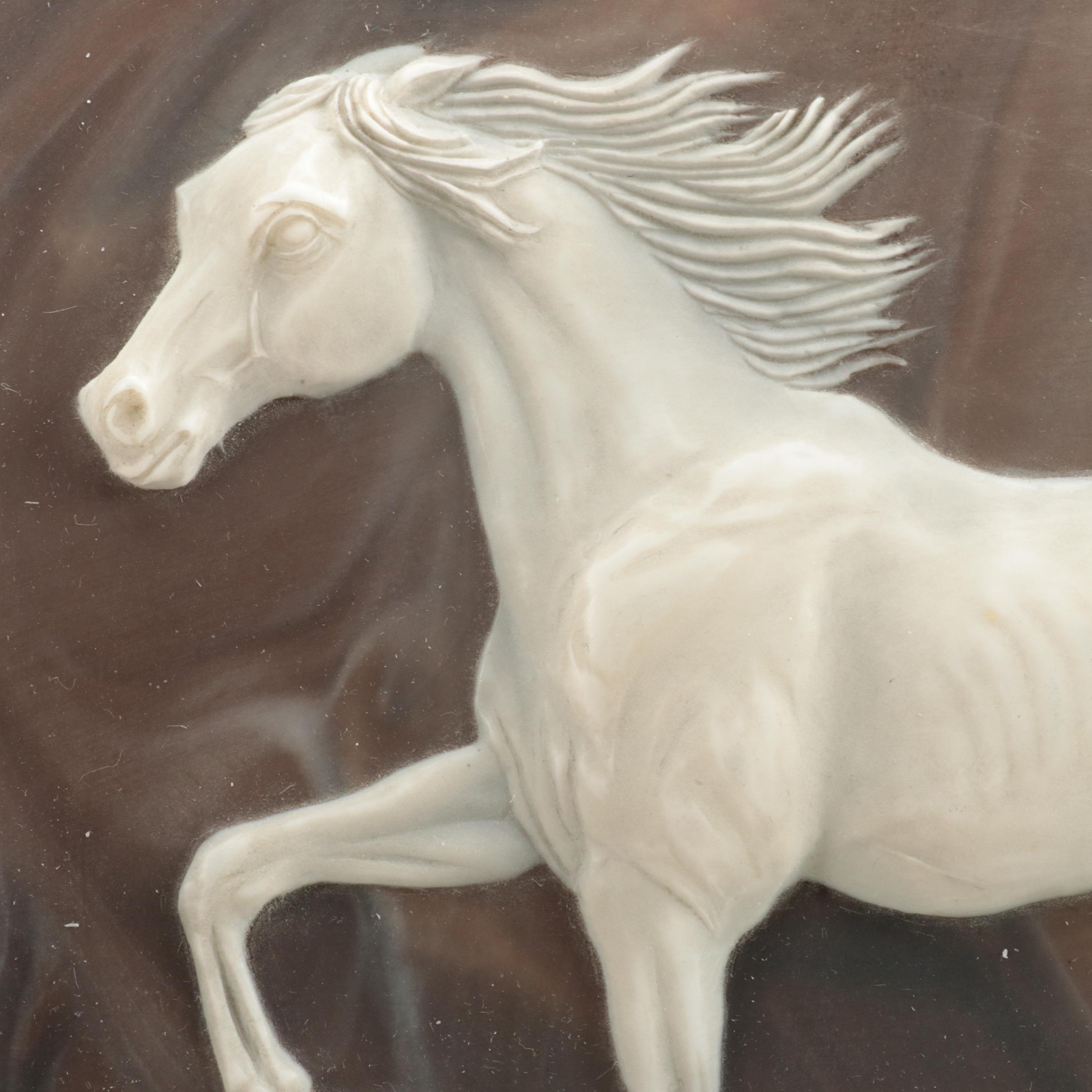 Incolay Stone Box with Divided Tray