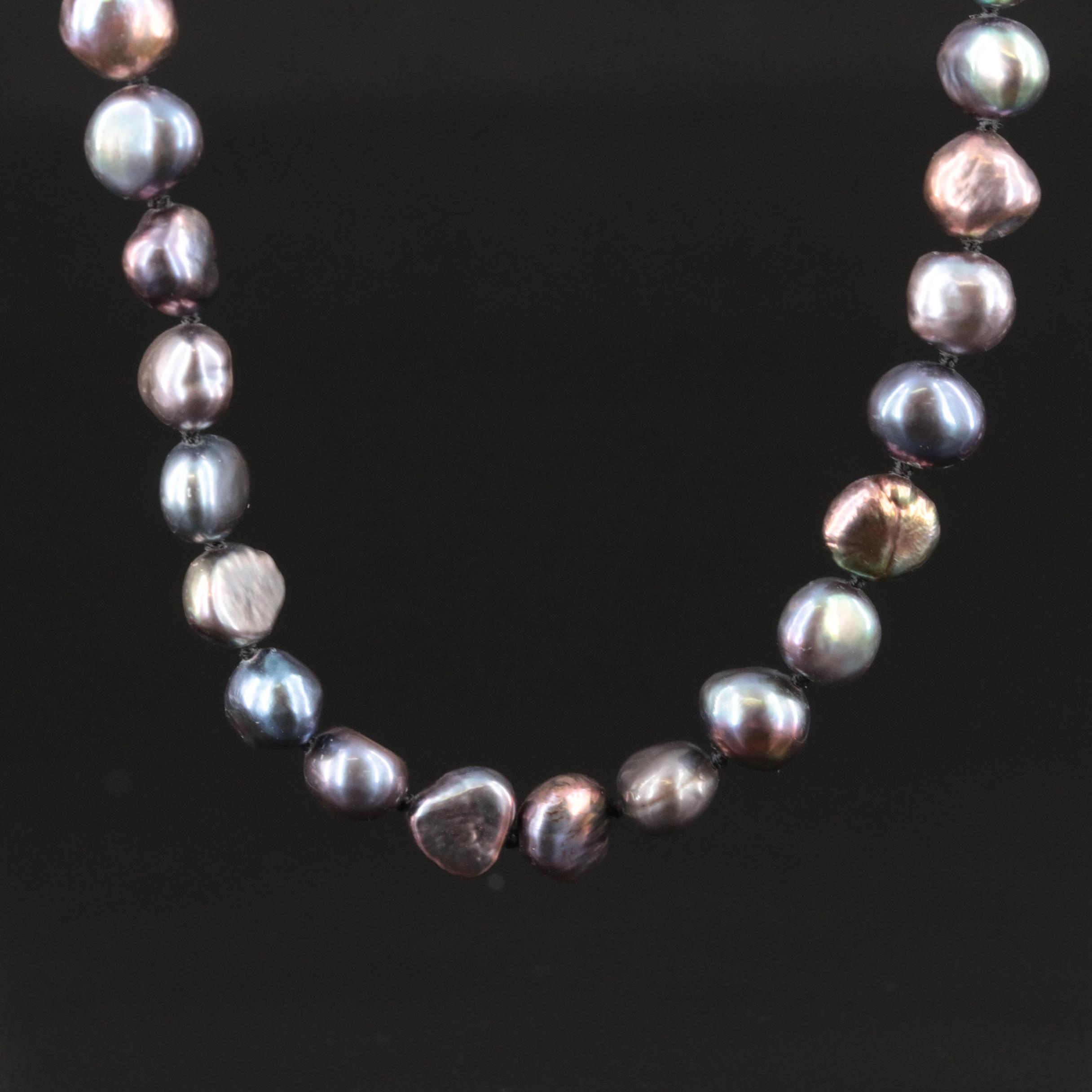 Rope Length Pearl Necklace