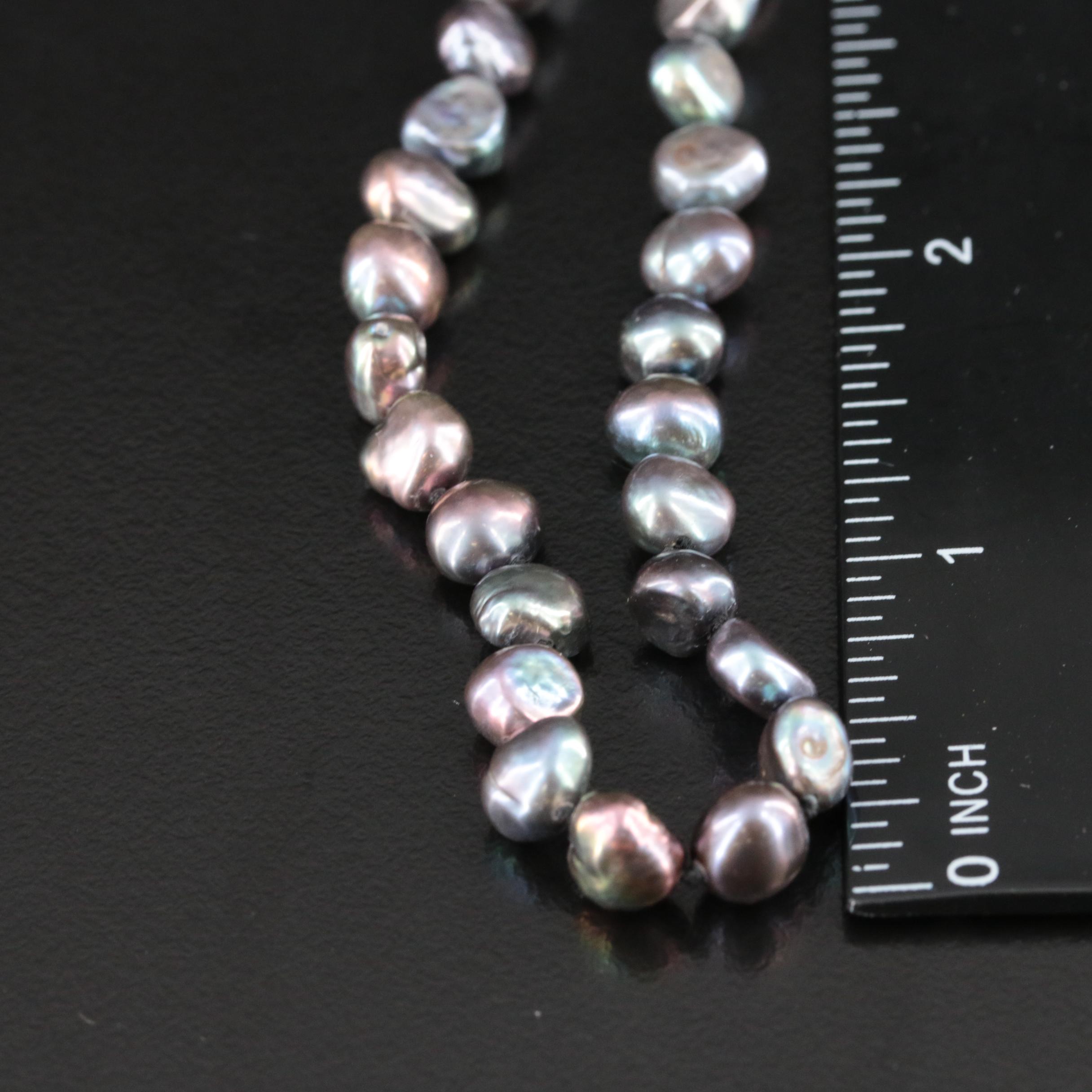 Rope Length Pearl Necklace