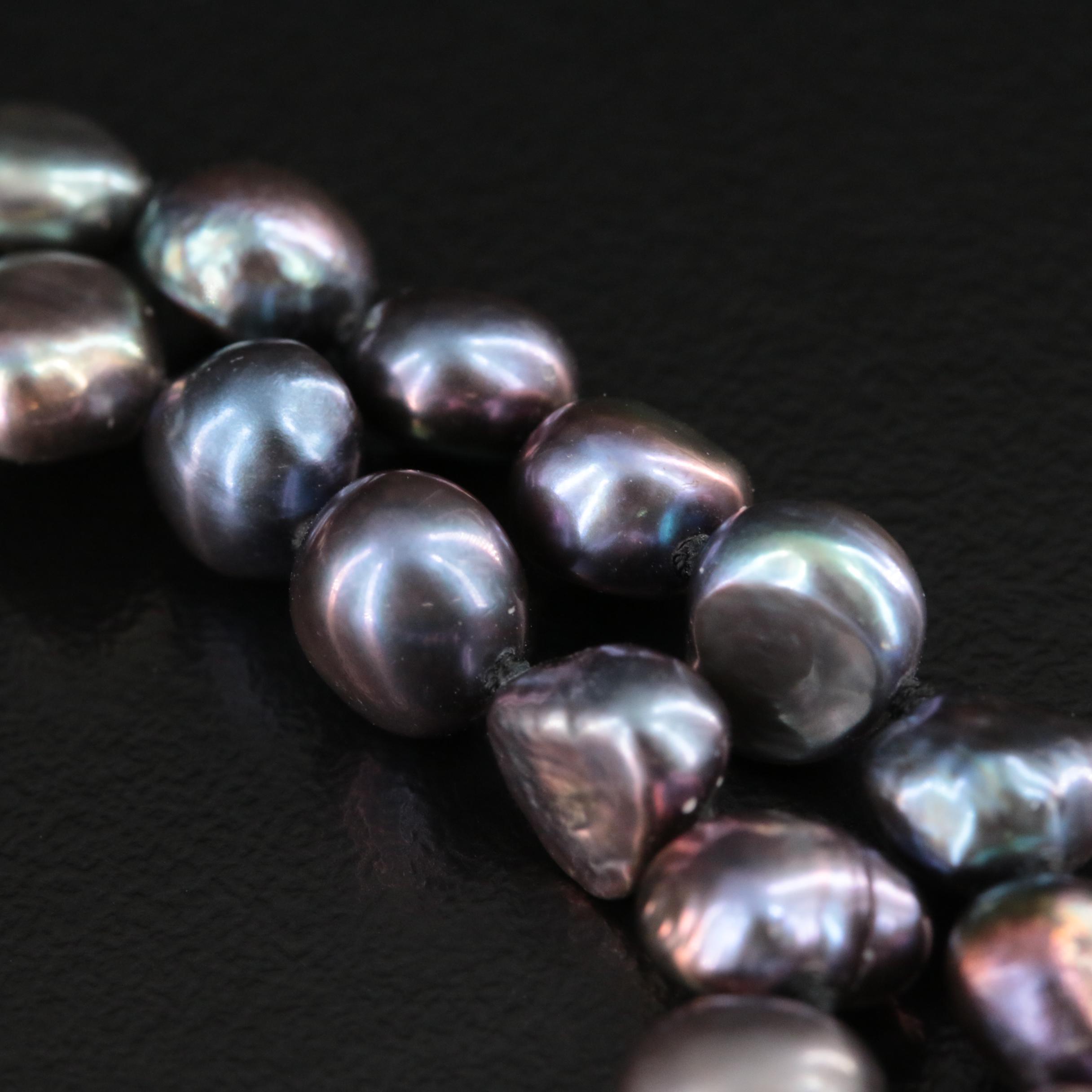 Rope Length Pearl Necklace