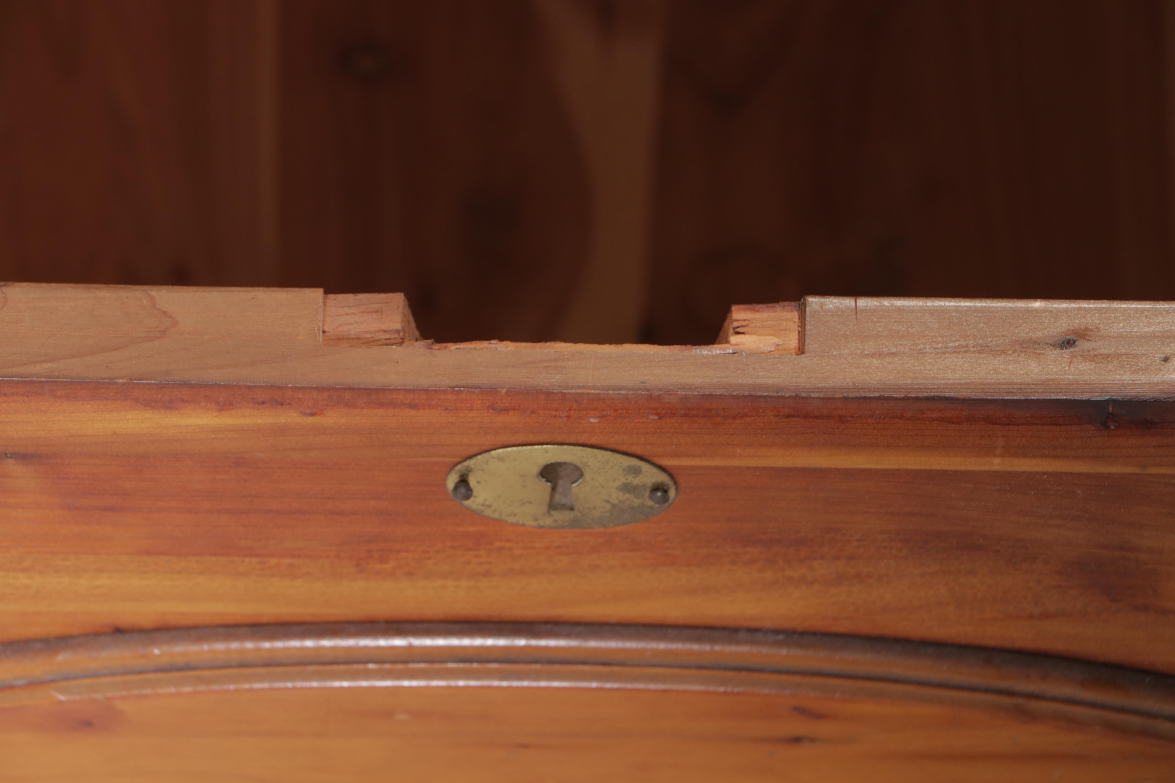Lane Copper-Mounted Cedar Blanket Chest, Early 20th Century