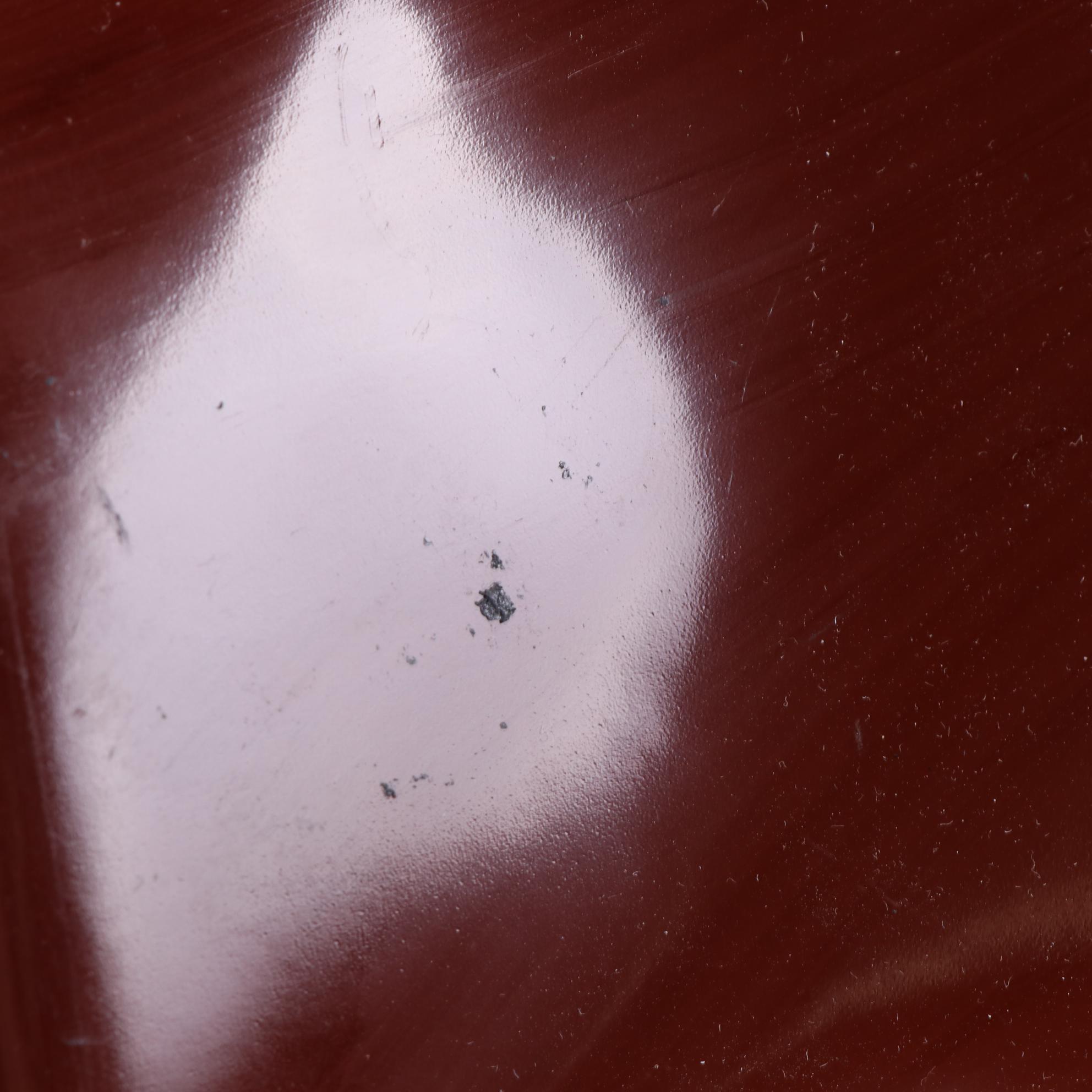 Gucci Bamboo Glazed Leather Dome Top Shoulder Bag