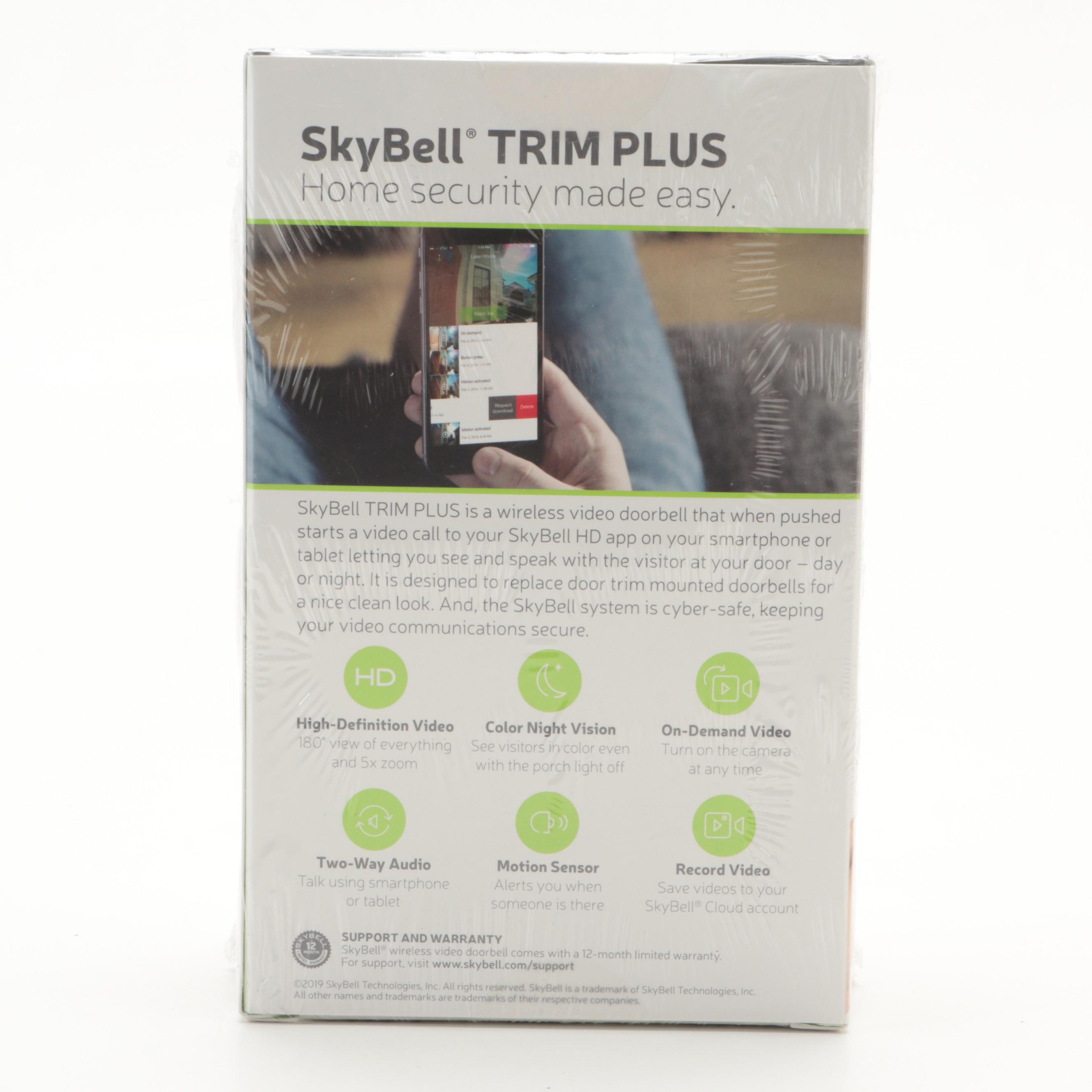 SkyBell Trim Plus Wireless HD Video Doorbell
