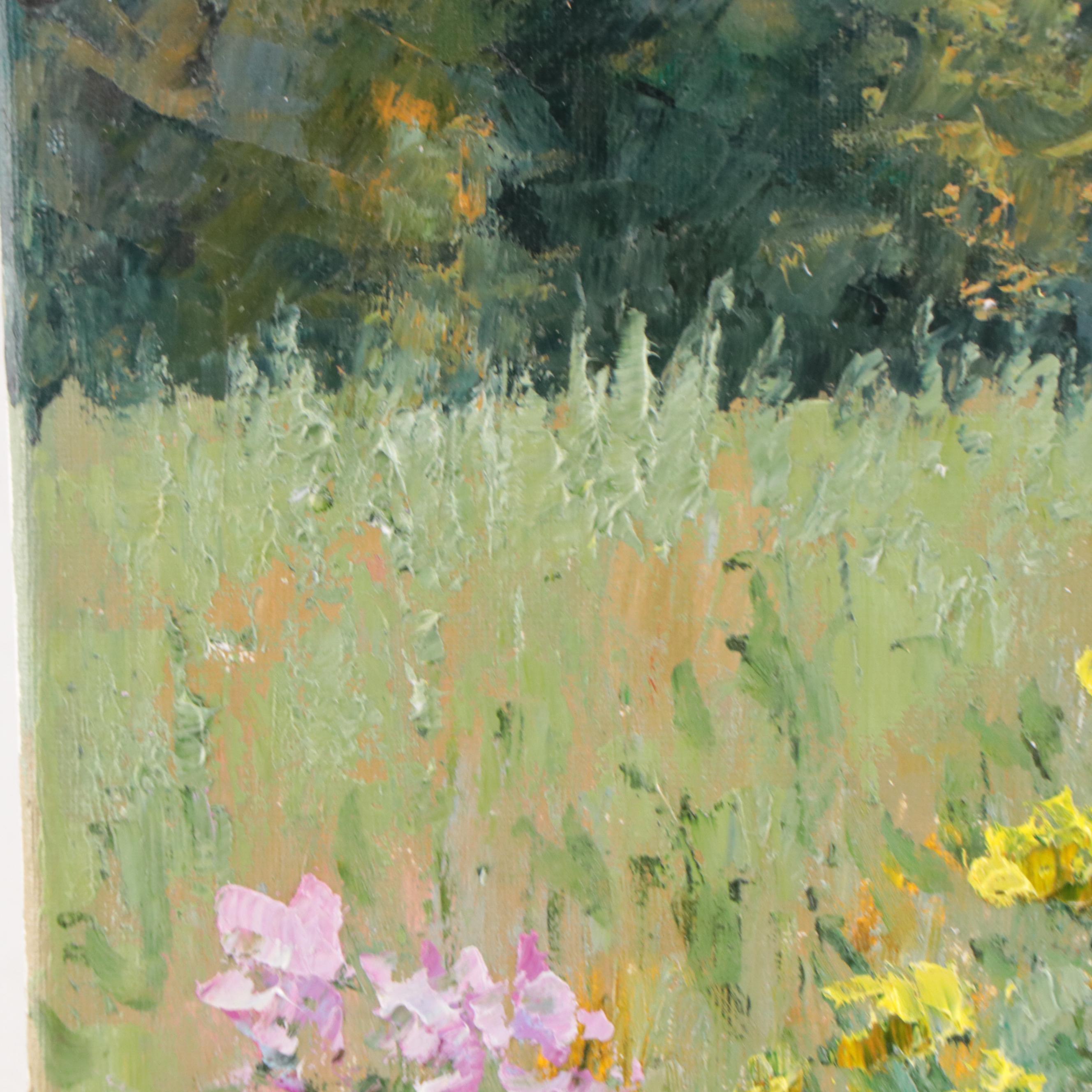 Garncarek Aleksander Oil Painting "Kwietny," 2023