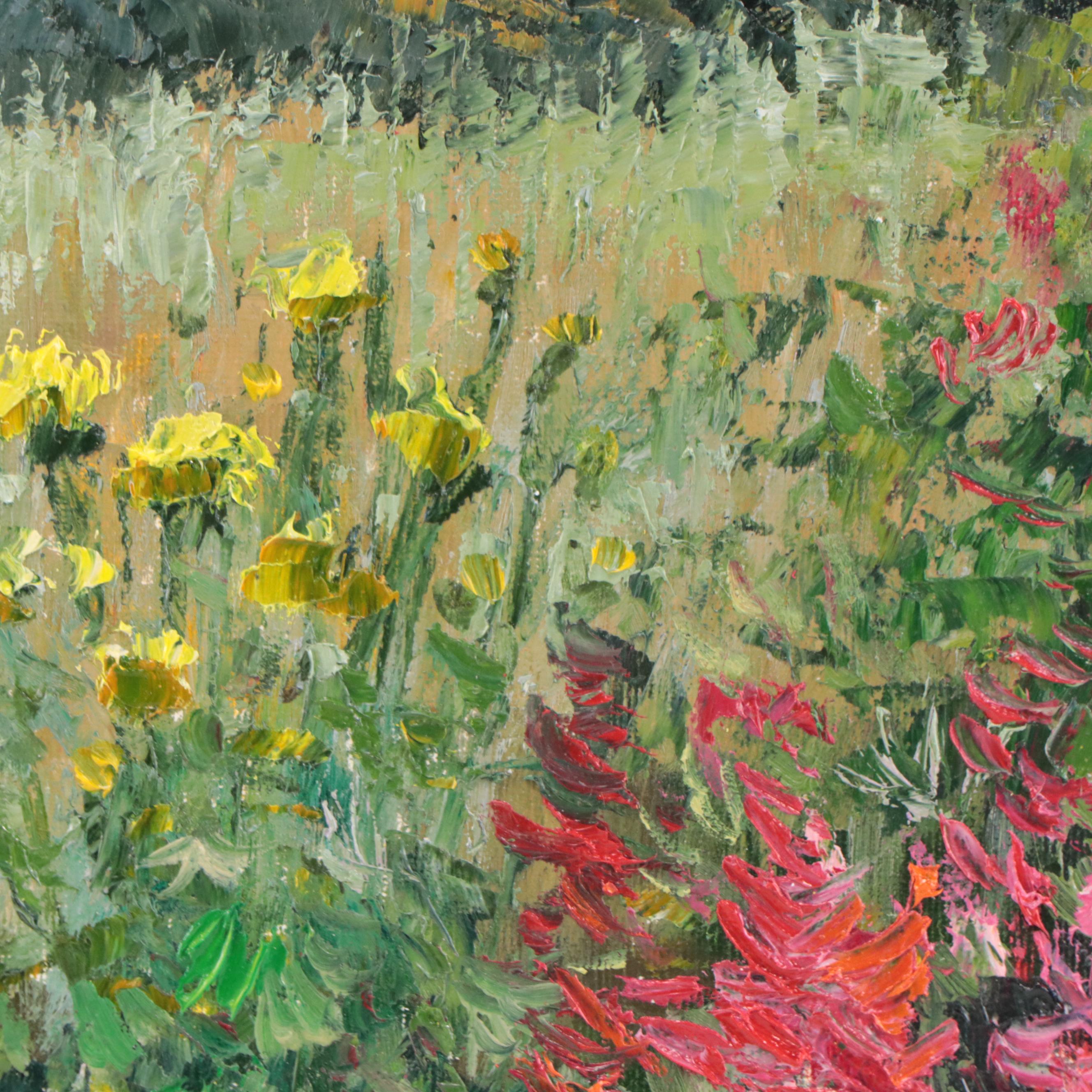 Garncarek Aleksander Oil Painting "Kwietny," 2023