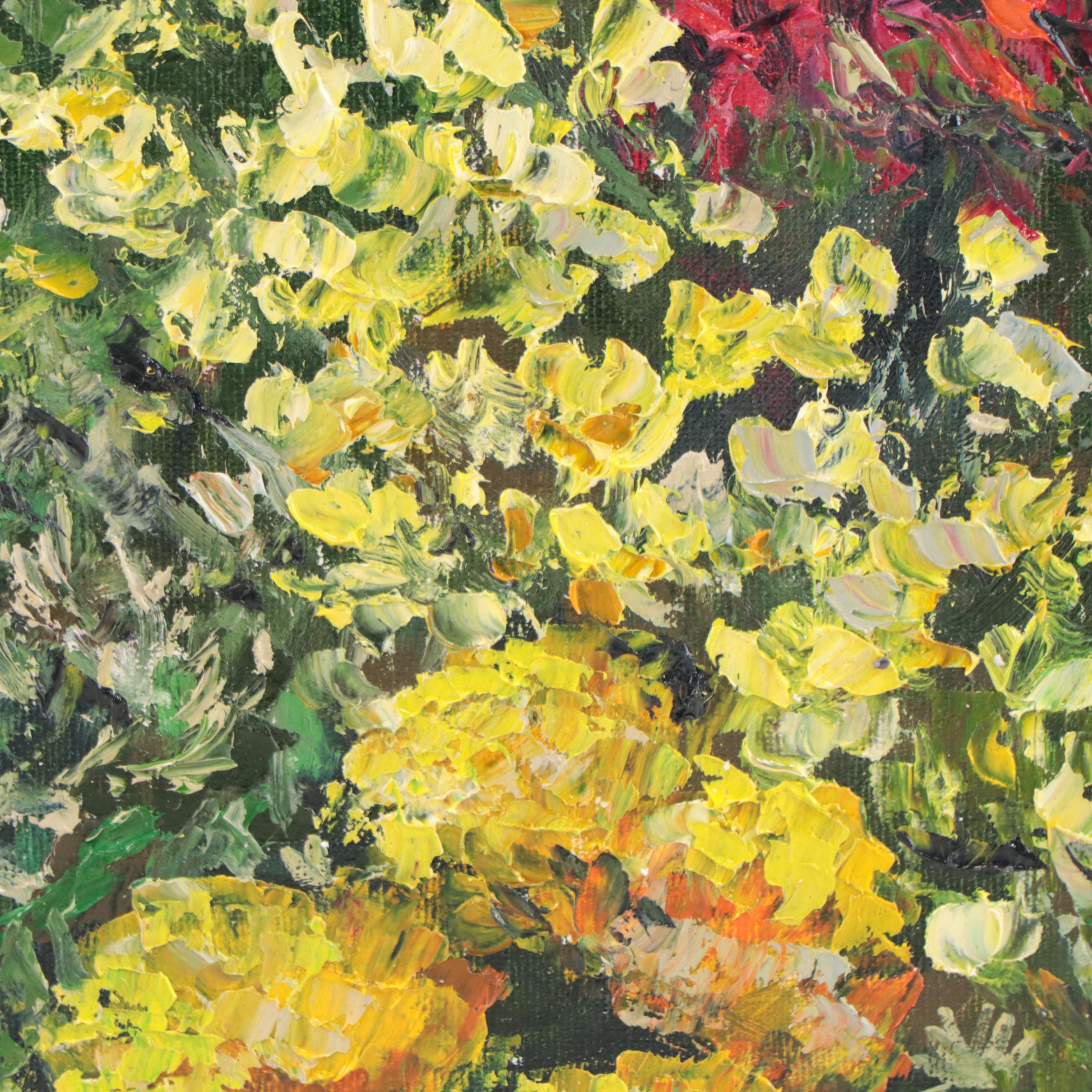 Garncarek Aleksander Oil Painting "Kwietny," 2023