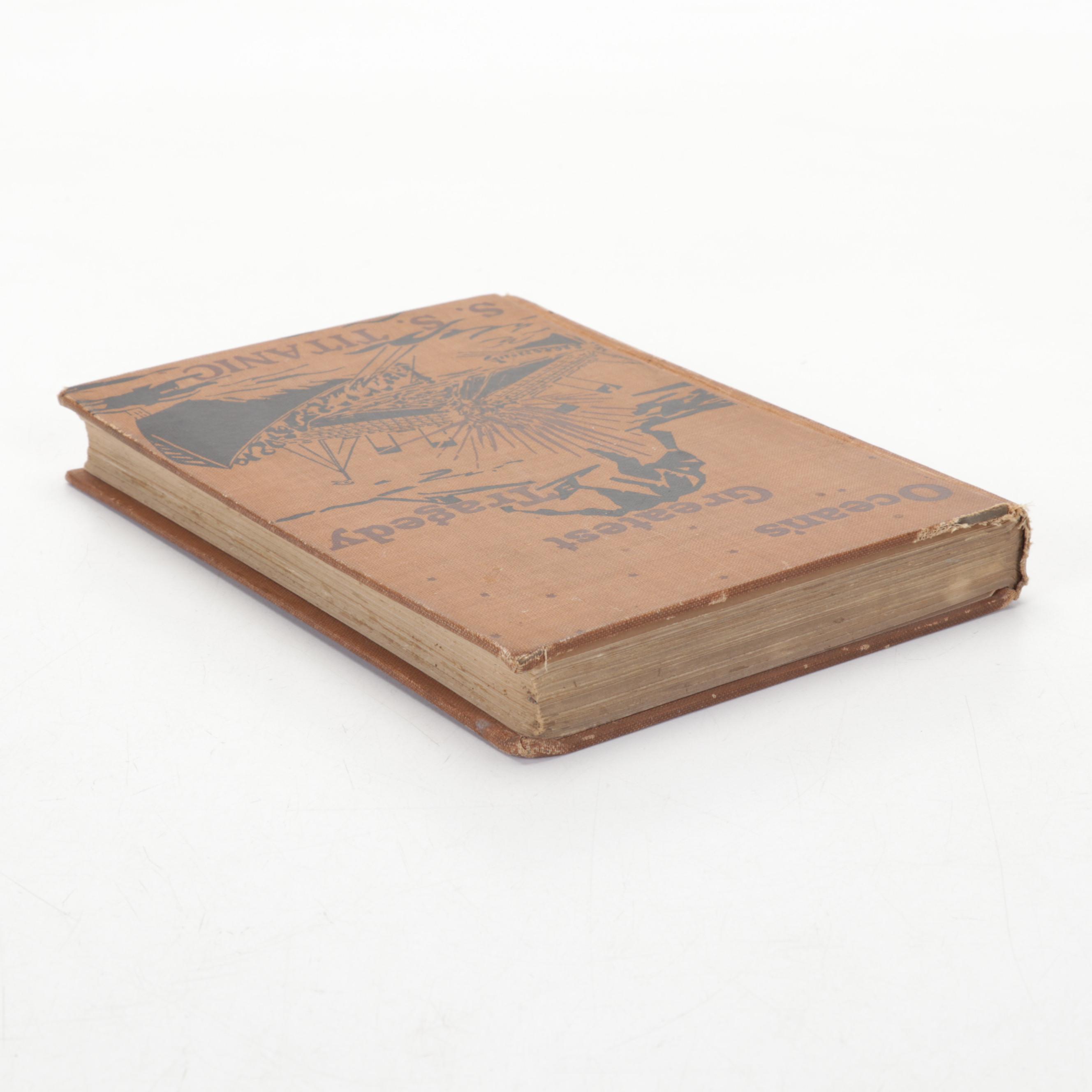 Illustrated "Ocean's Greatest Tragedy S.S Titanic," 1912