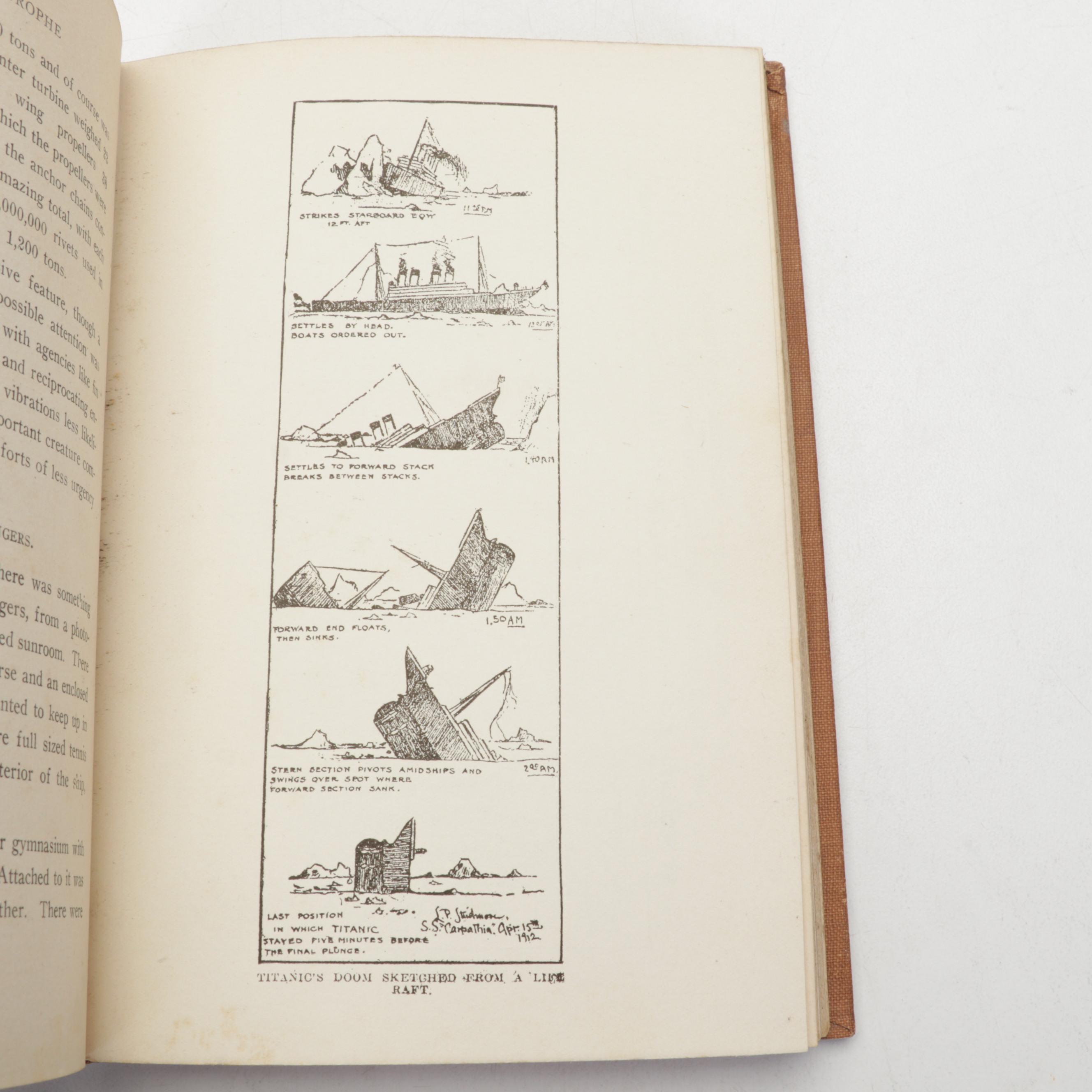 Illustrated "Ocean's Greatest Tragedy S.S Titanic," 1912