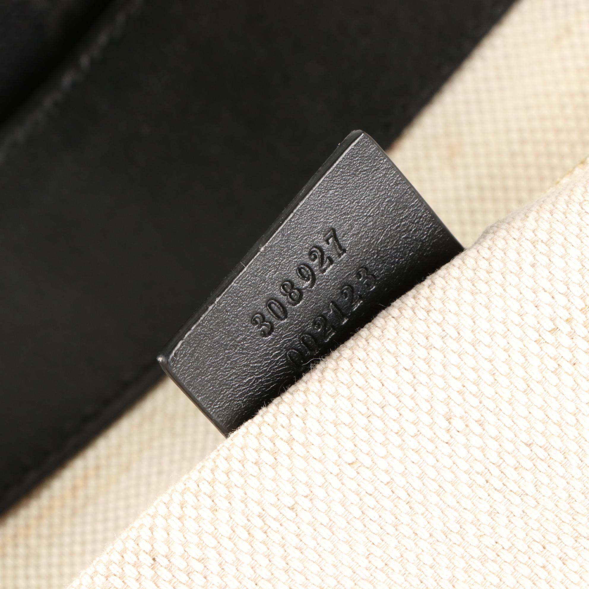 Gucci GG Canvas and Leather Tote