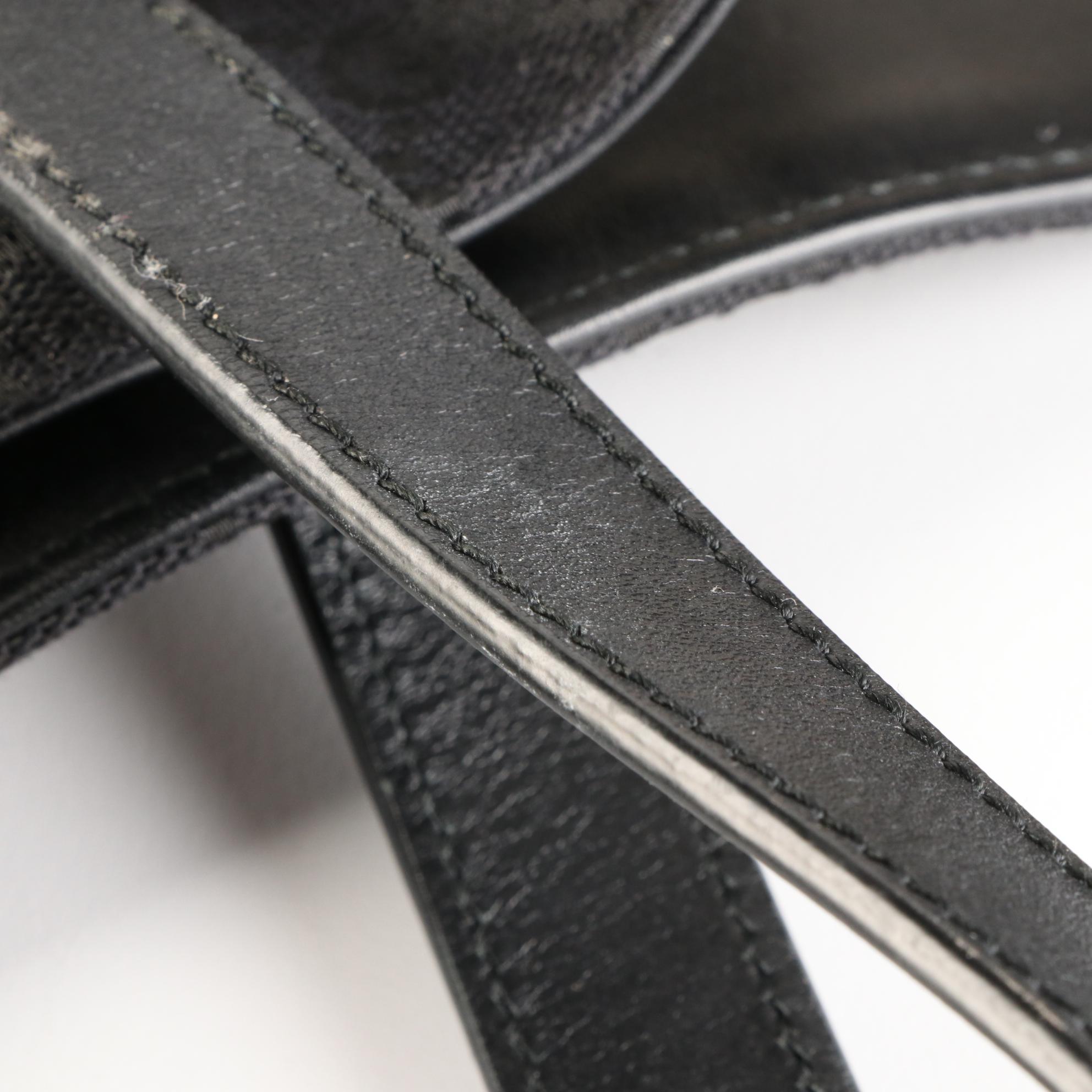 Gucci GG Canvas and Leather Tote