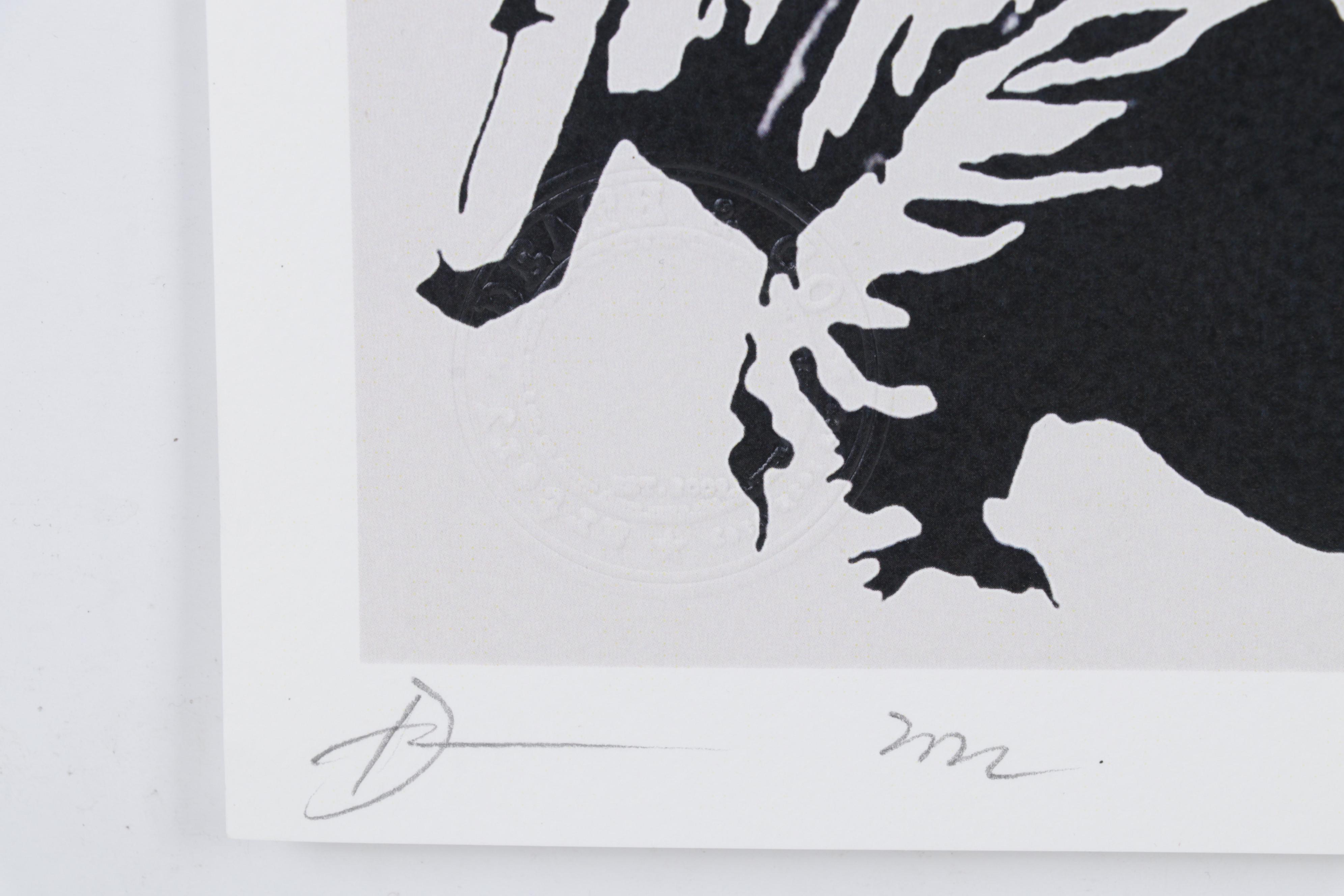 Death NYC Pop Art Graphic Print Homage To Banksy and Tiffany & Co, 2022