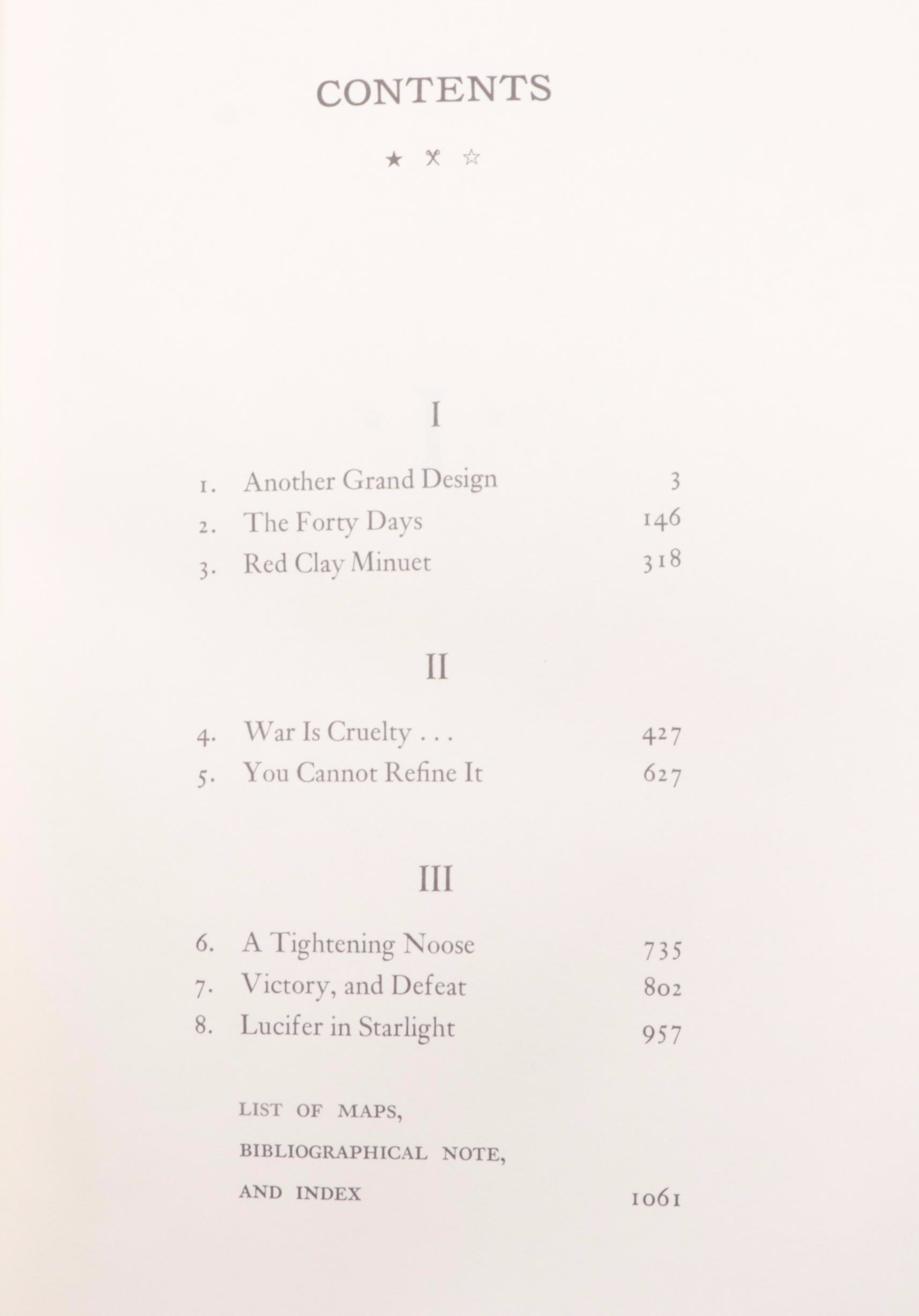 "The Civil War" Complete Three-Volume Set by Shelby Foote