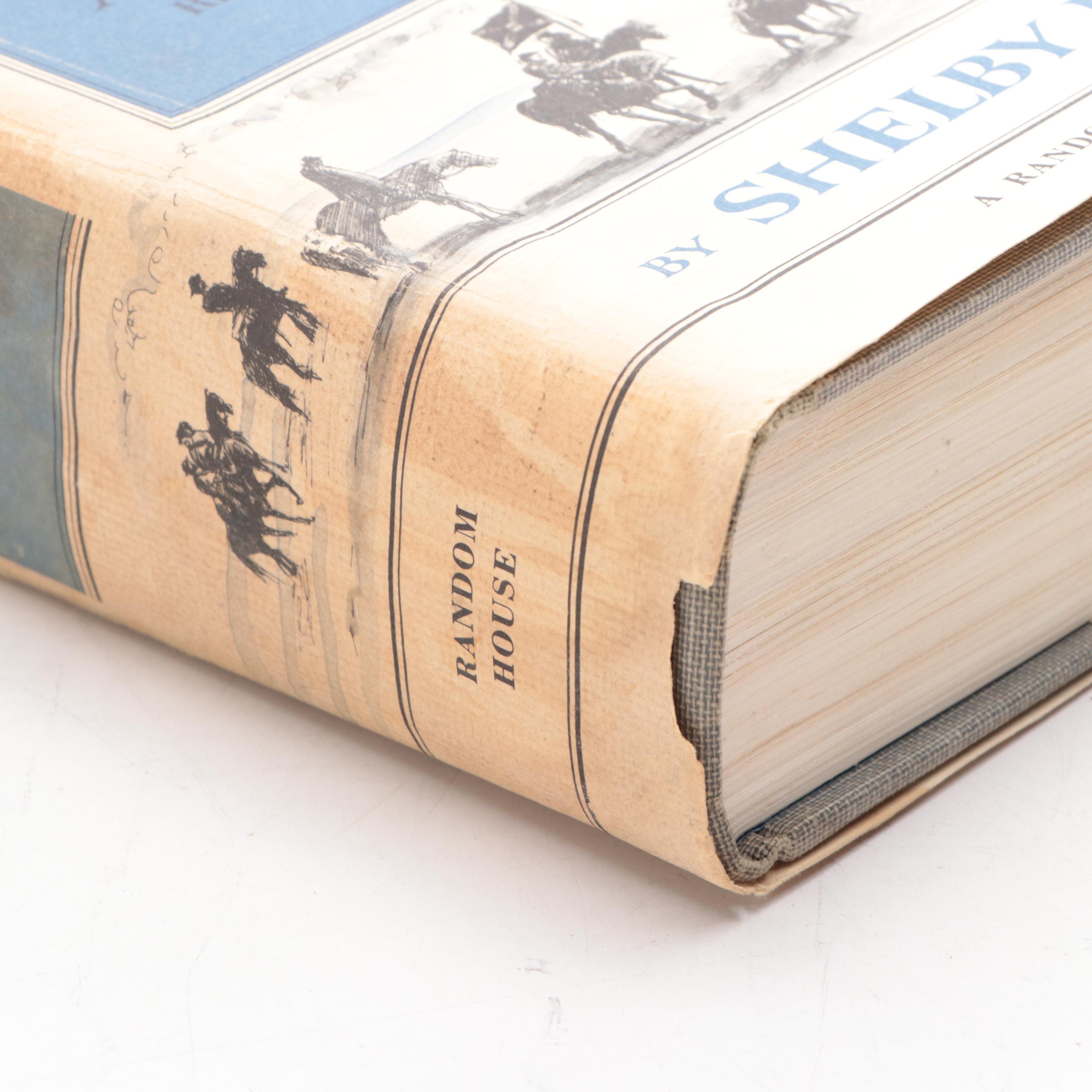 "The Civil War" Complete Three-Volume Set by Shelby Foote