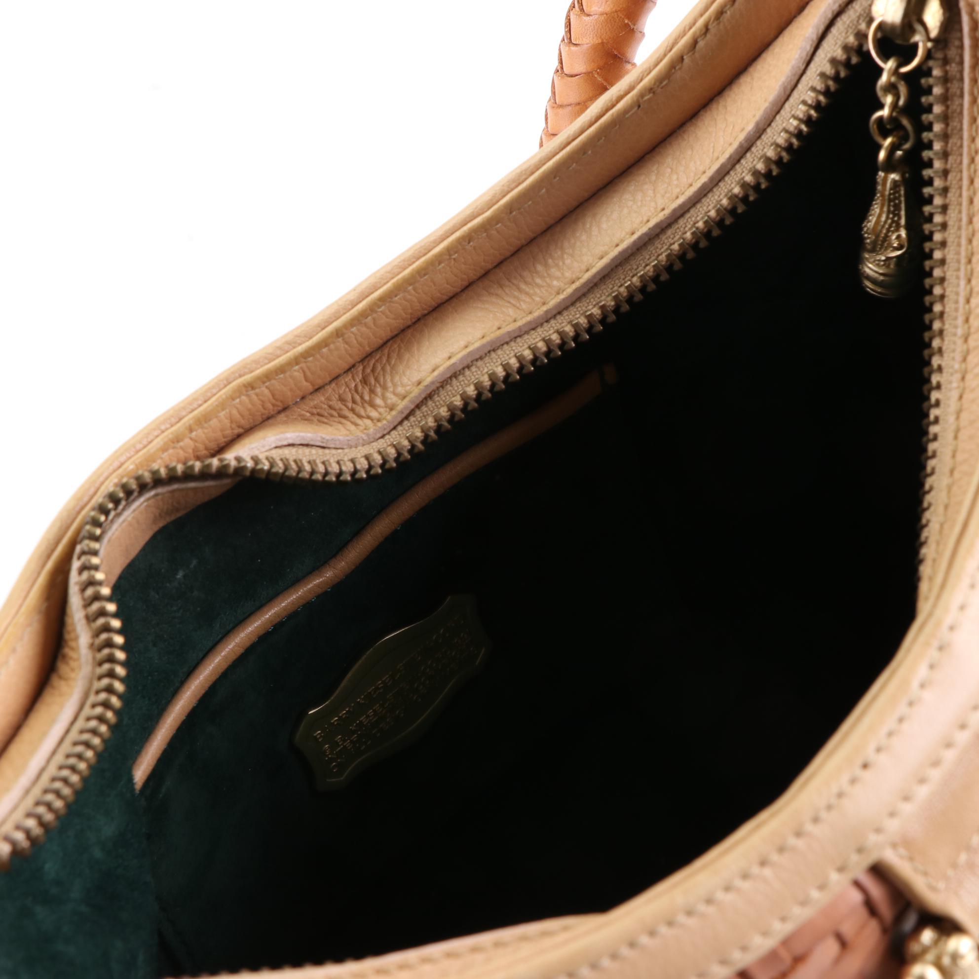 Barry Kieselstein-Cord Shoulder Bag in Woven Leather