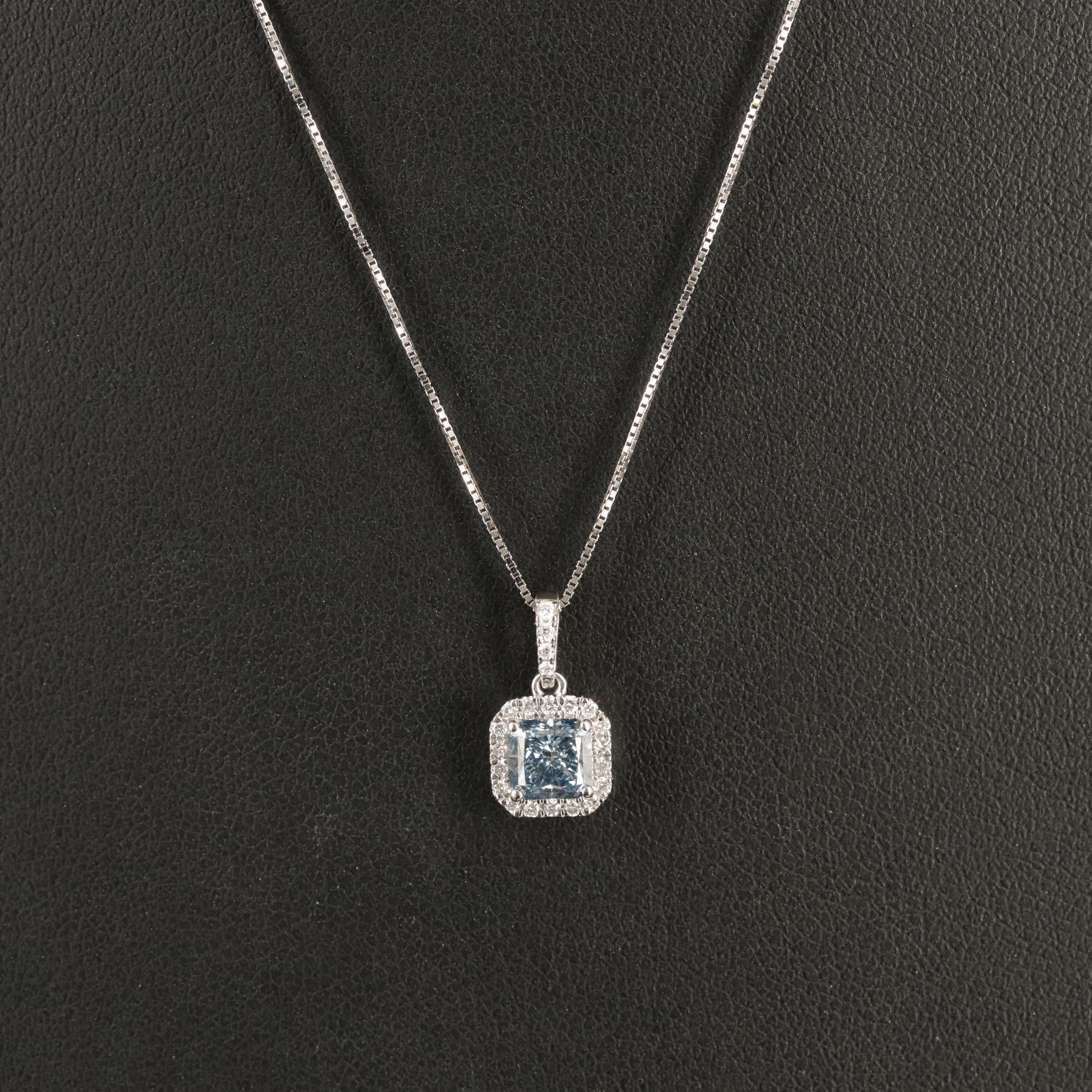 14K 0.63 CTW Lab Grown Diamond Pendant Necklace