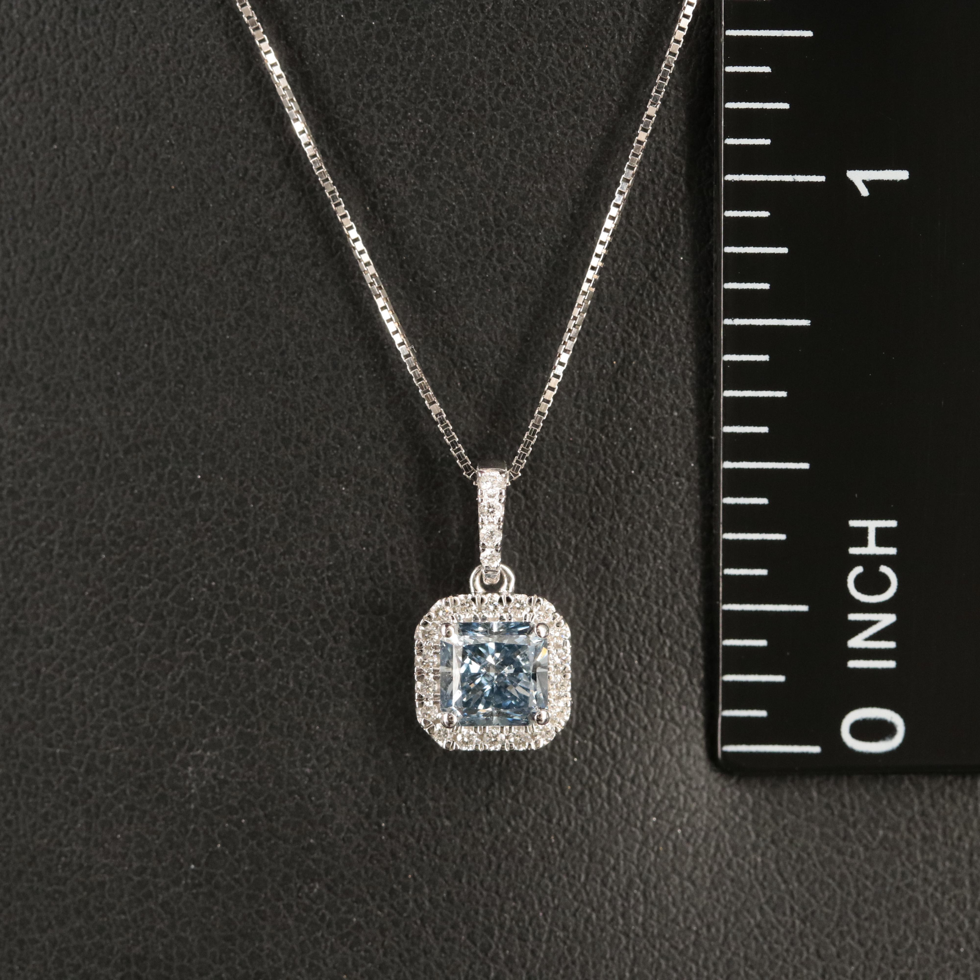 14K 0.63 CTW Lab Grown Diamond Pendant Necklace