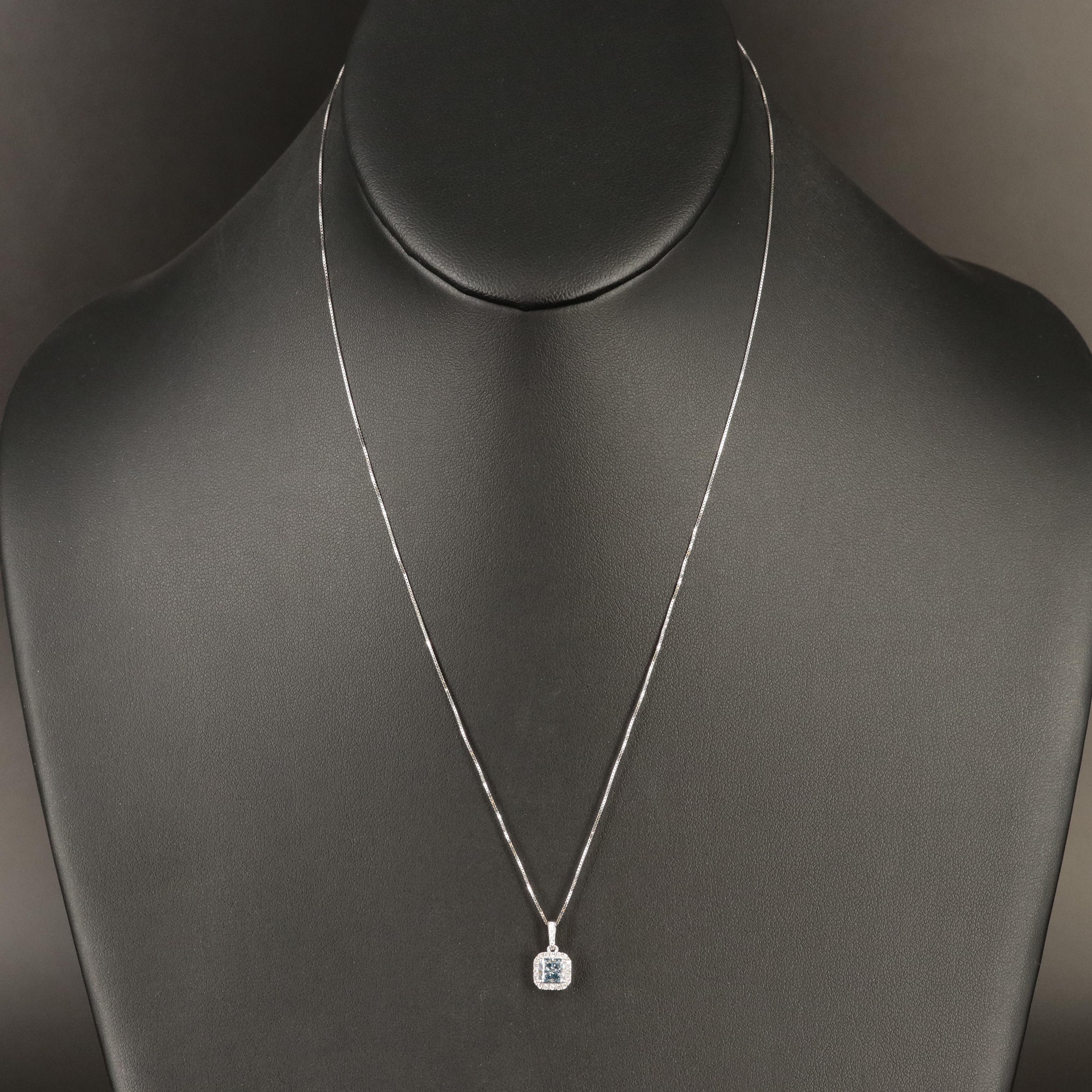 14K 0.63 CTW Lab Grown Diamond Pendant Necklace