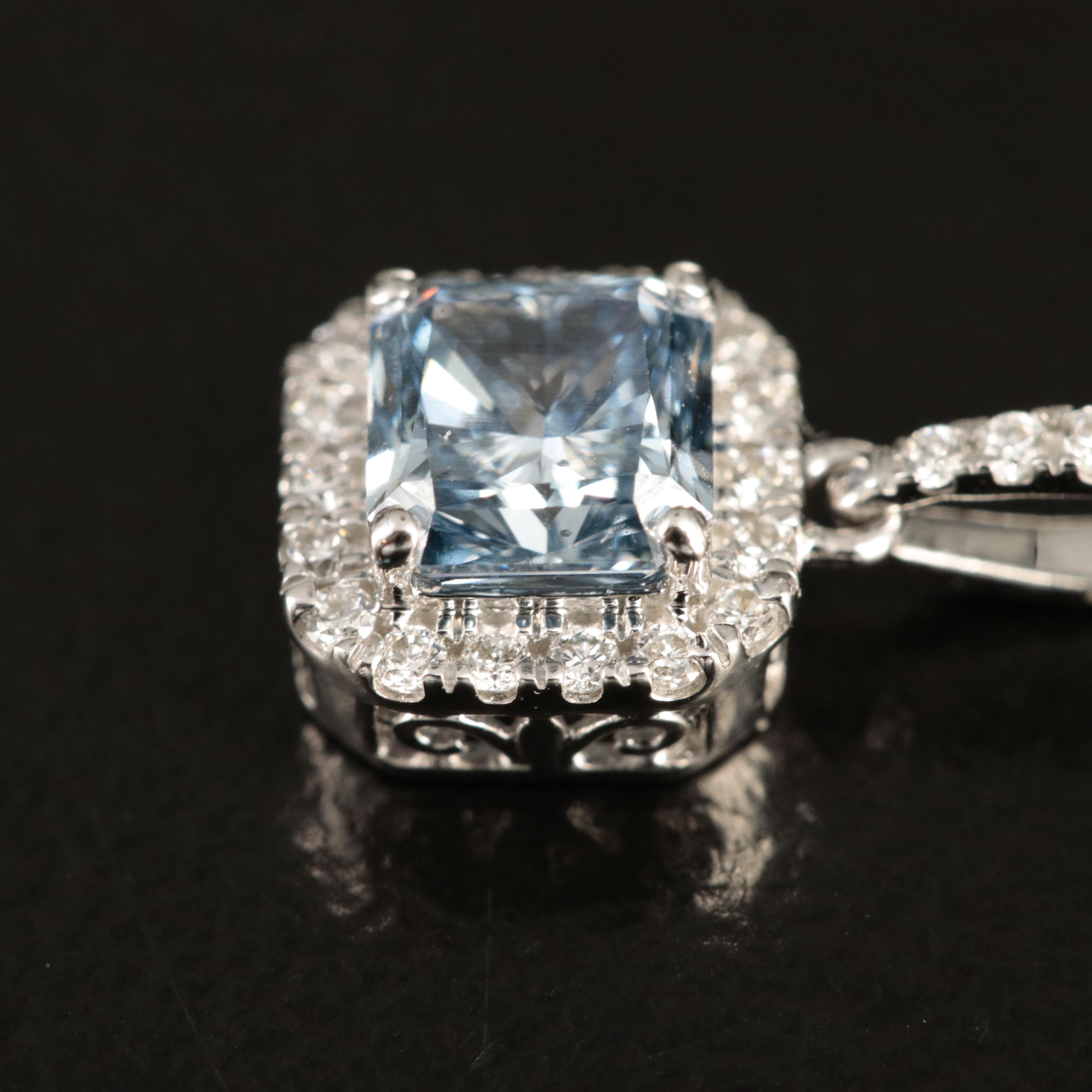 14K 0.63 CTW Lab Grown Diamond Pendant Necklace