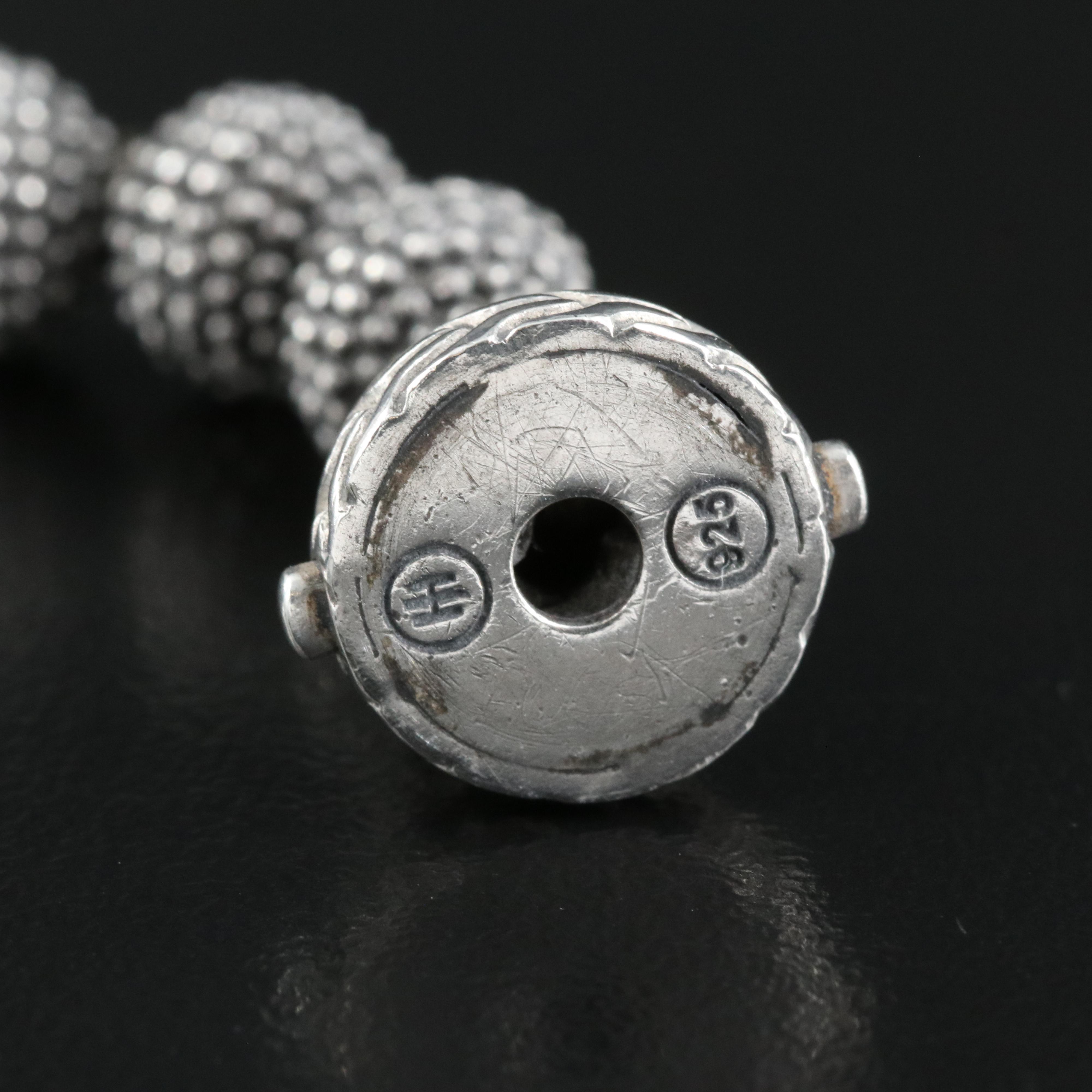 John Hardy Sterling Beaded Bracelet