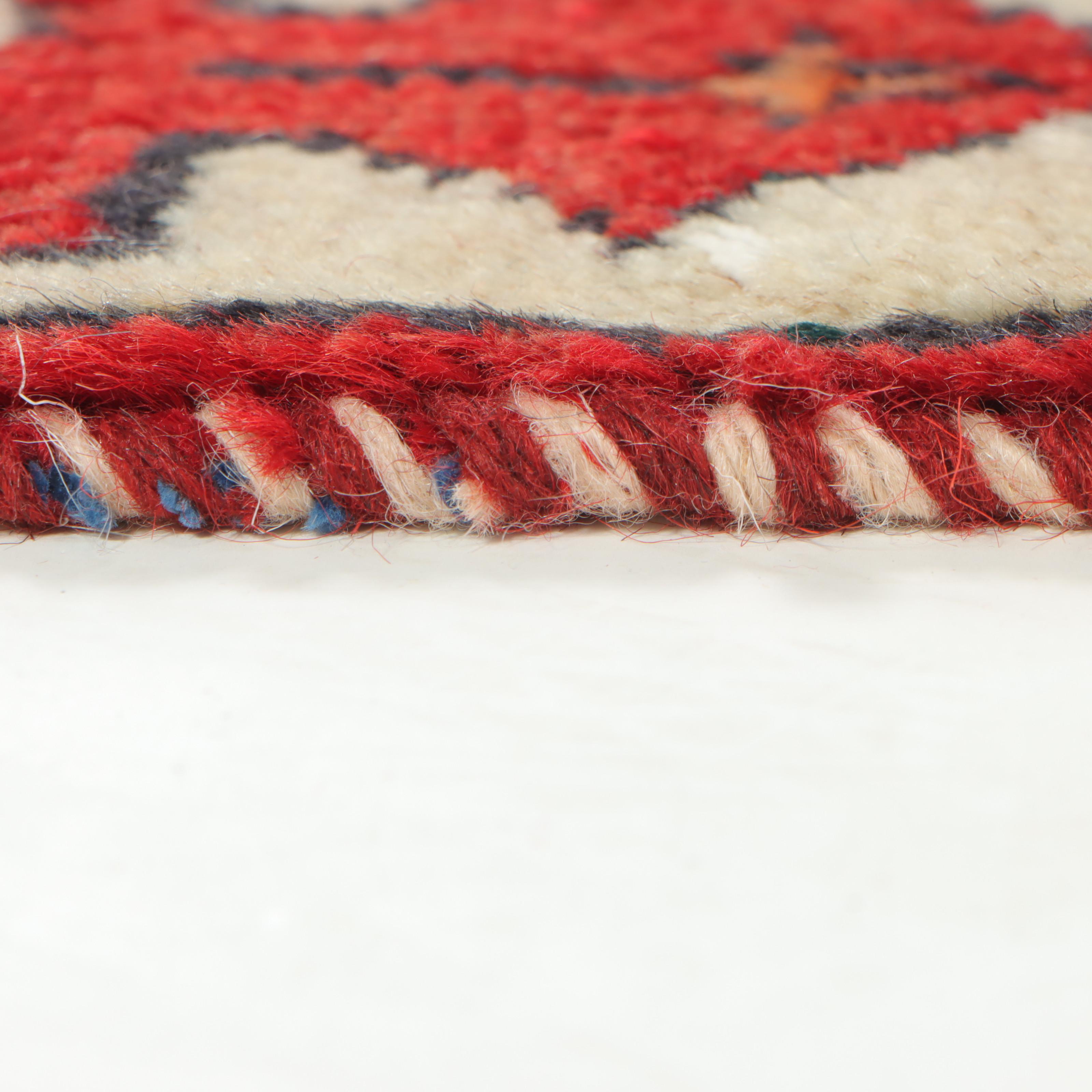 5' x 9'7 Hand-Knotted Persian Kurdish Area Rug