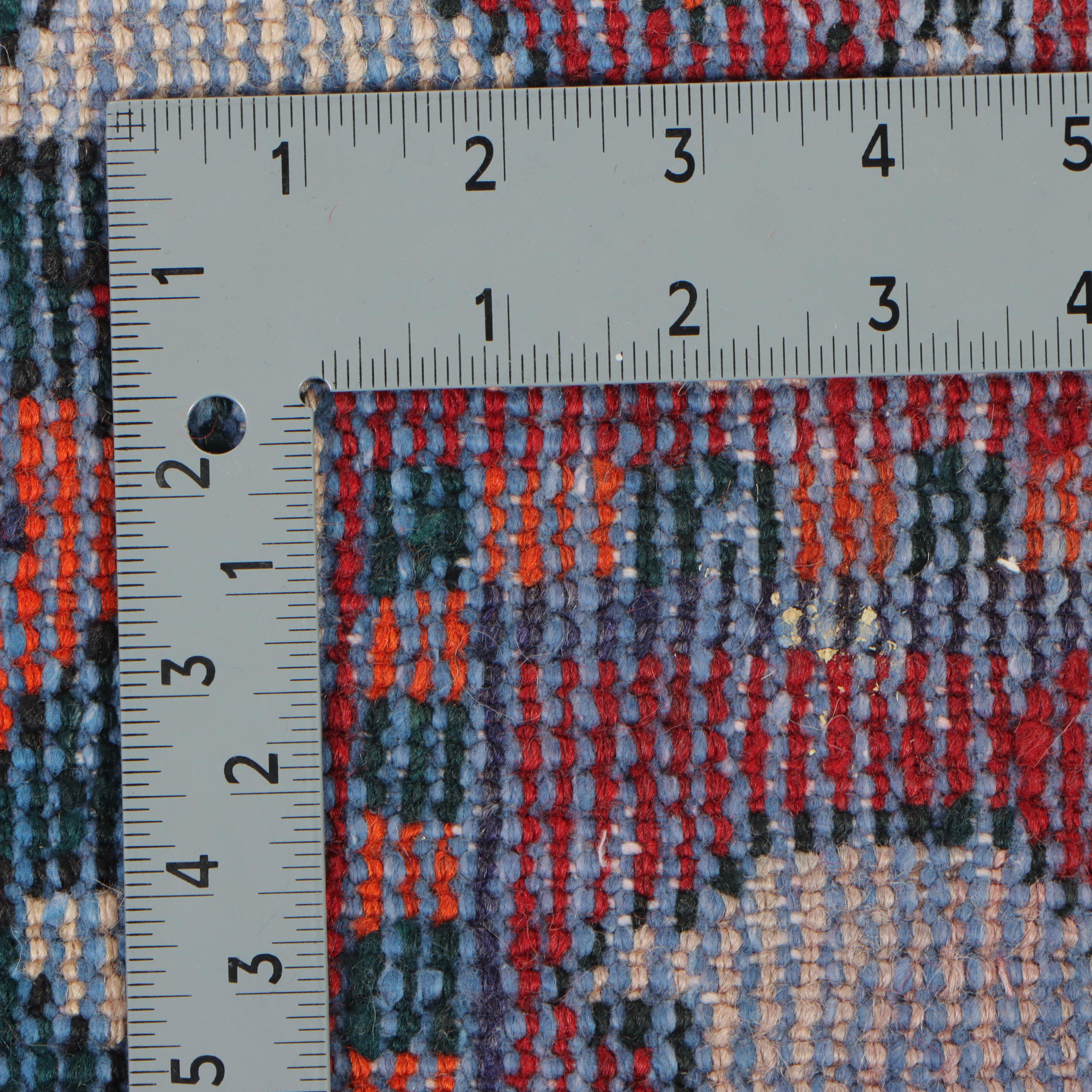 5' x 9'7 Hand-Knotted Persian Kurdish Area Rug