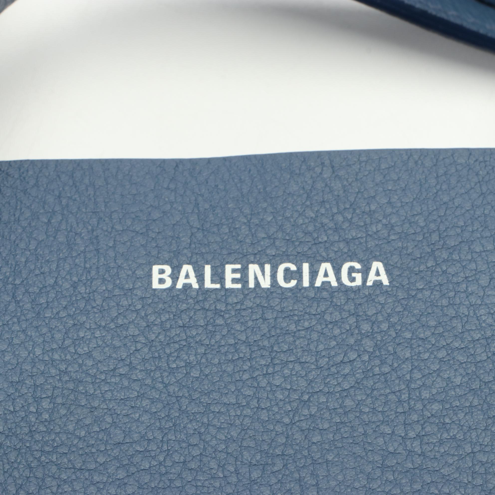 Balenciaga Everyday Tote XS in Leather with Pouch, Mirror, and Crossbody Strap