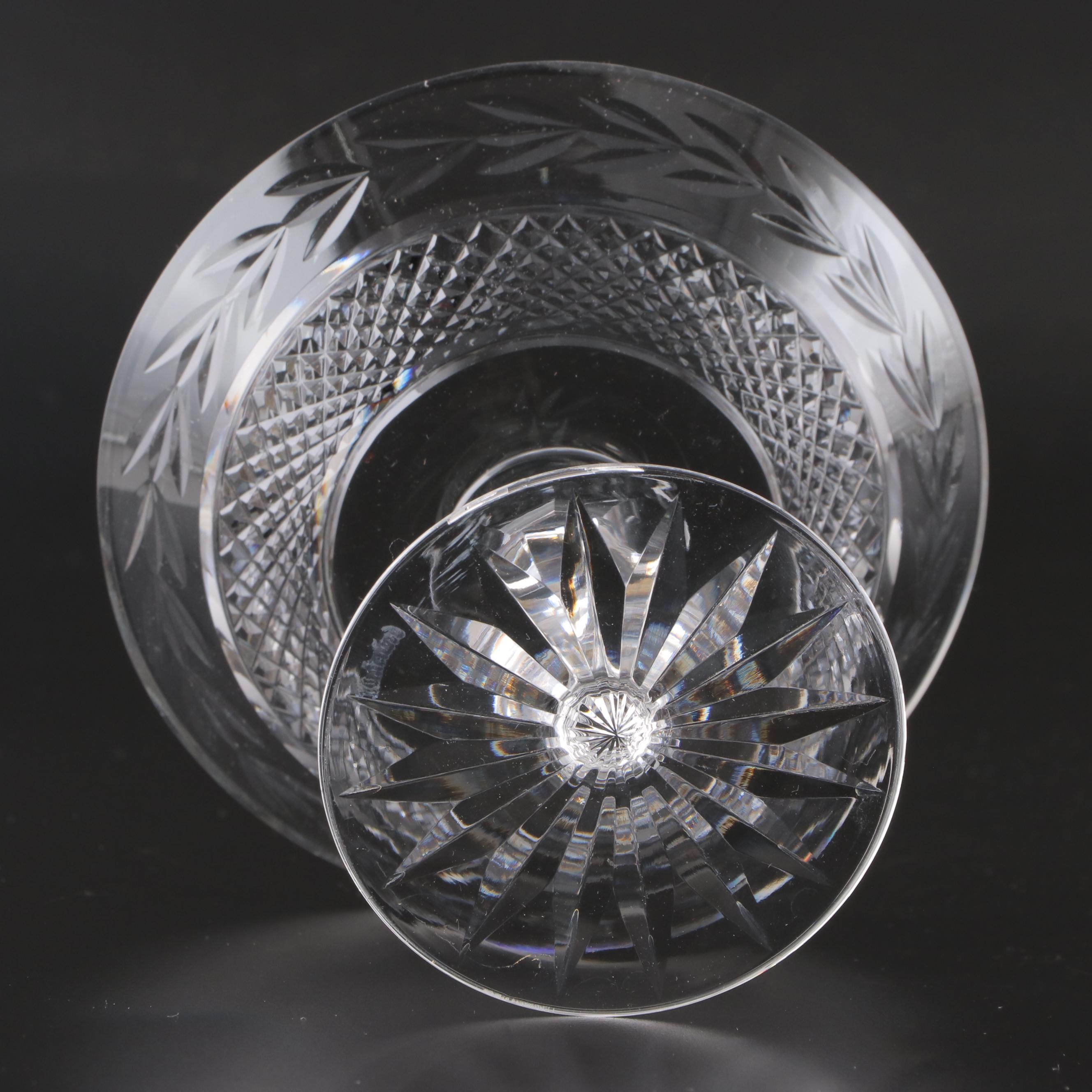 Waterford Crystal "Glandore" with Times Square 2001 Commemorative and Other Bowl