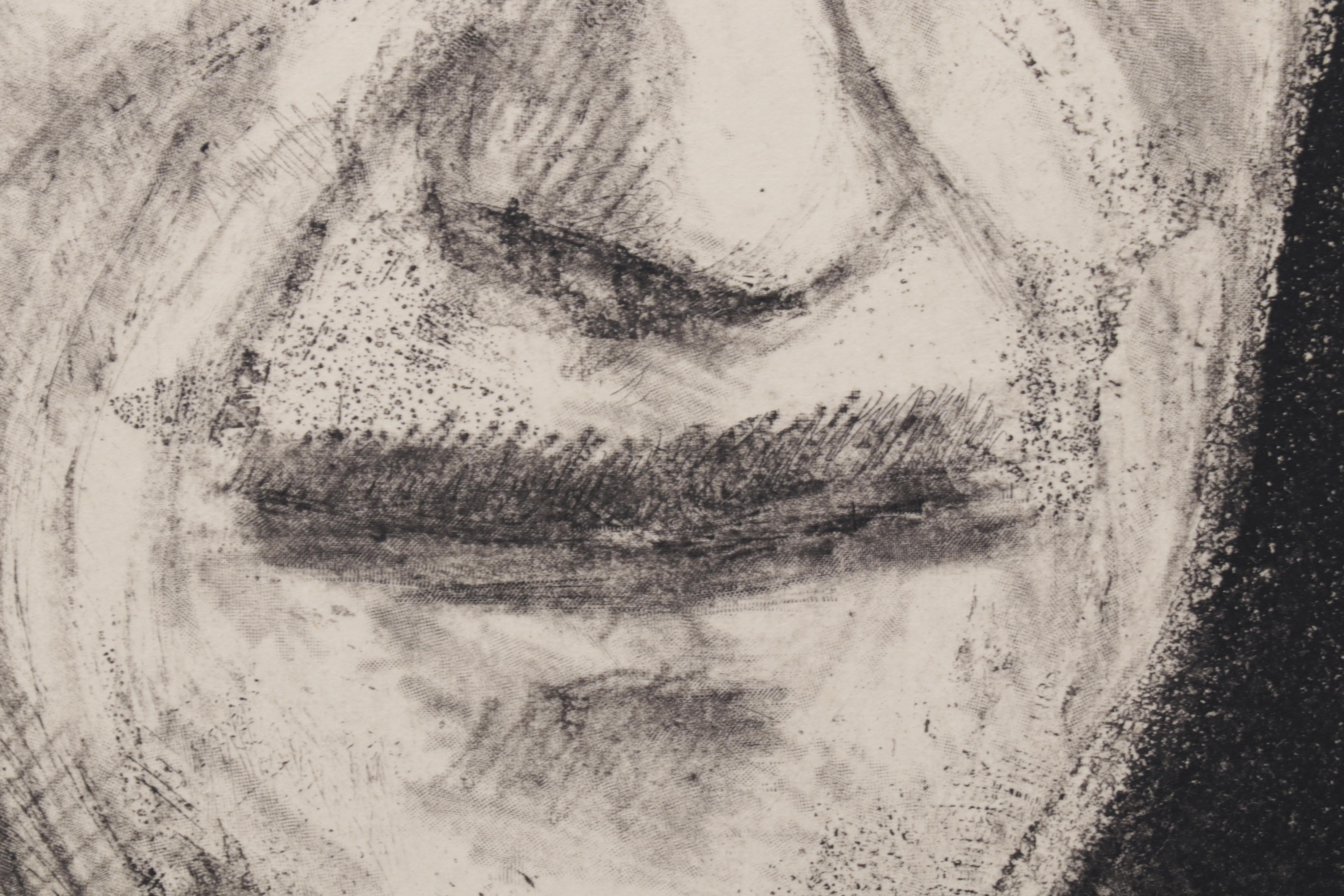 Sidney Chafetz Etching With Aquatint "George Orwell," 1984