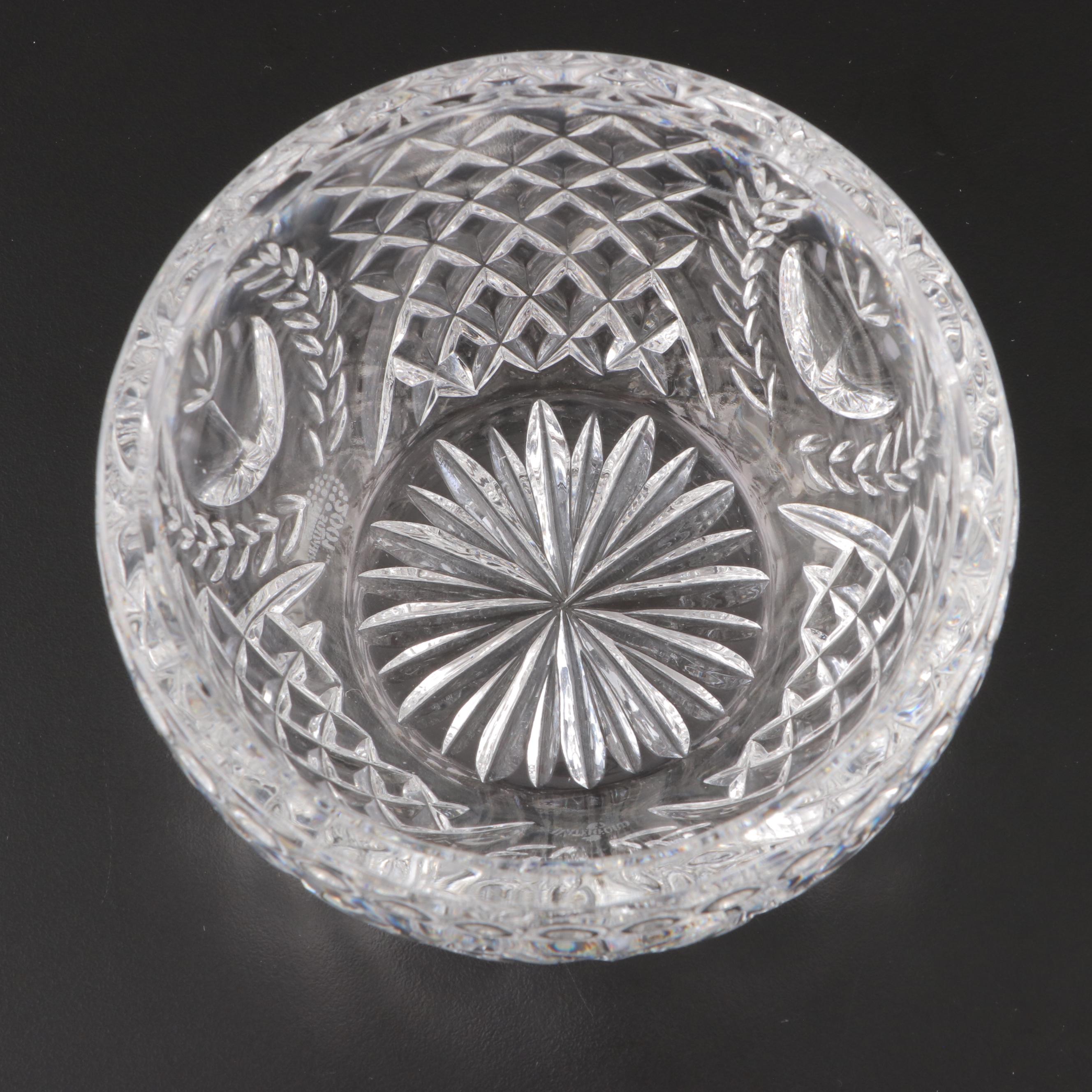 Waterford Crystal "Glandore" with Times Square 2001 Commemorative and Other Bowl