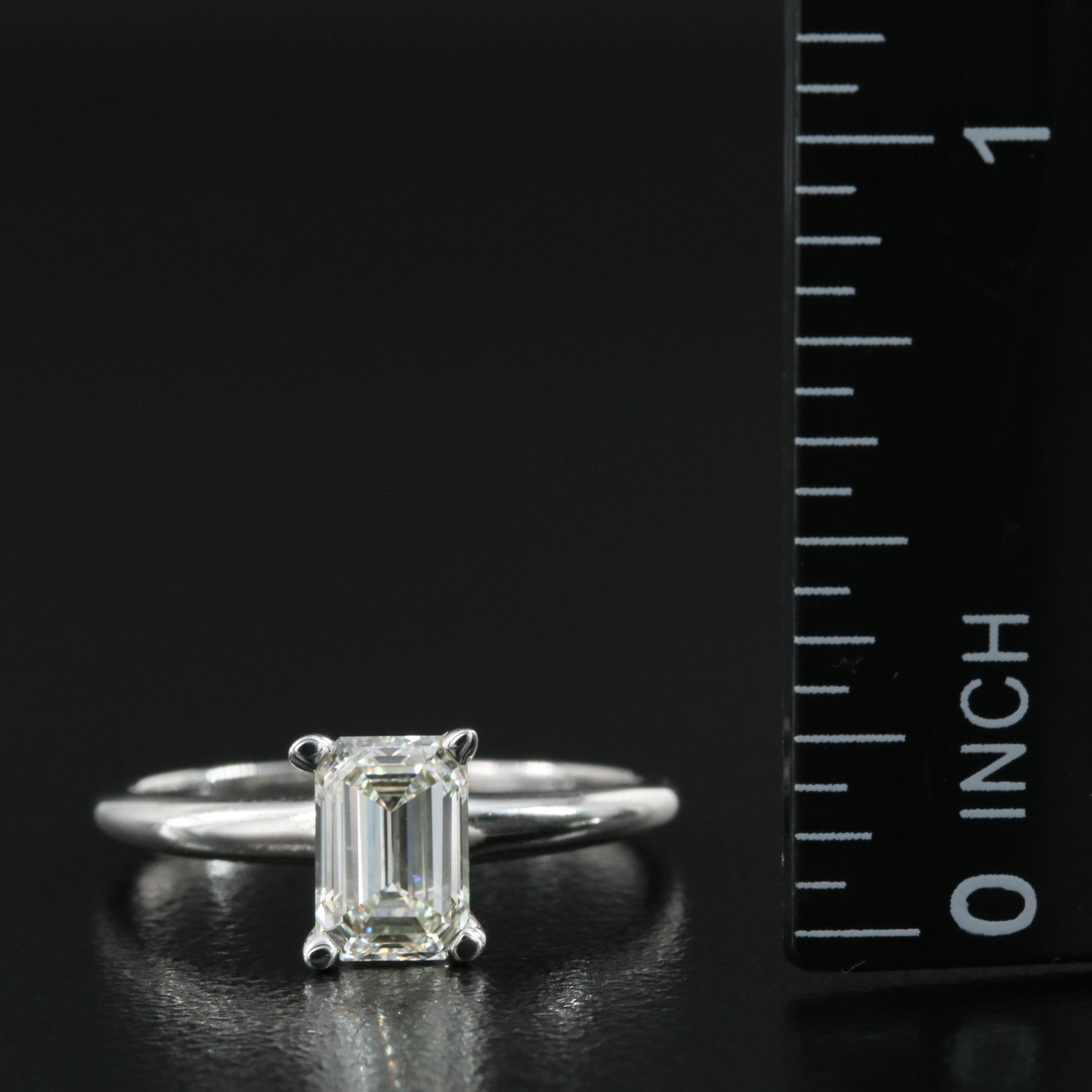 14K 1.04 CT Lab Grown Diamond Solitaire Ring