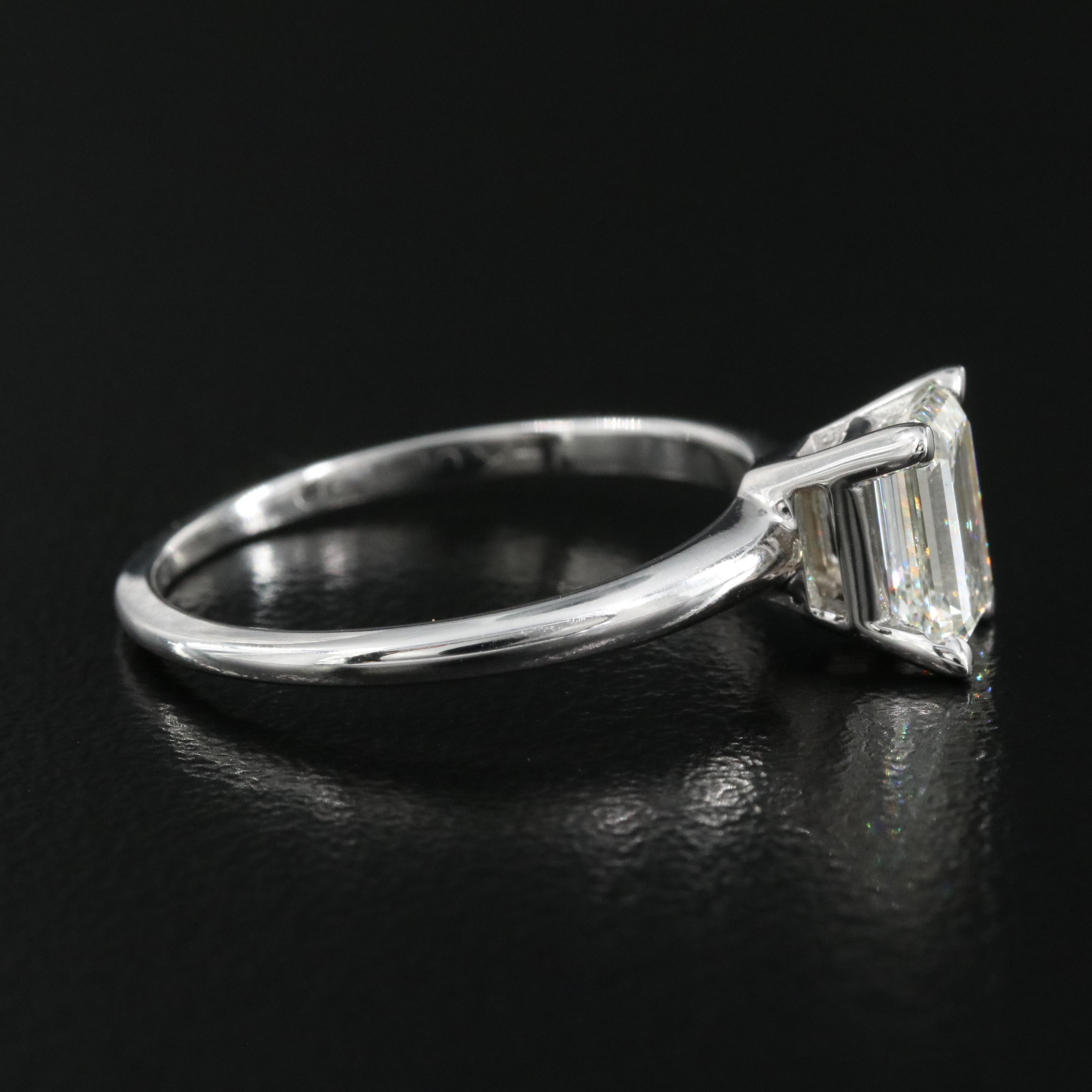 14K 1.04 CT Lab Grown Diamond Solitaire Ring