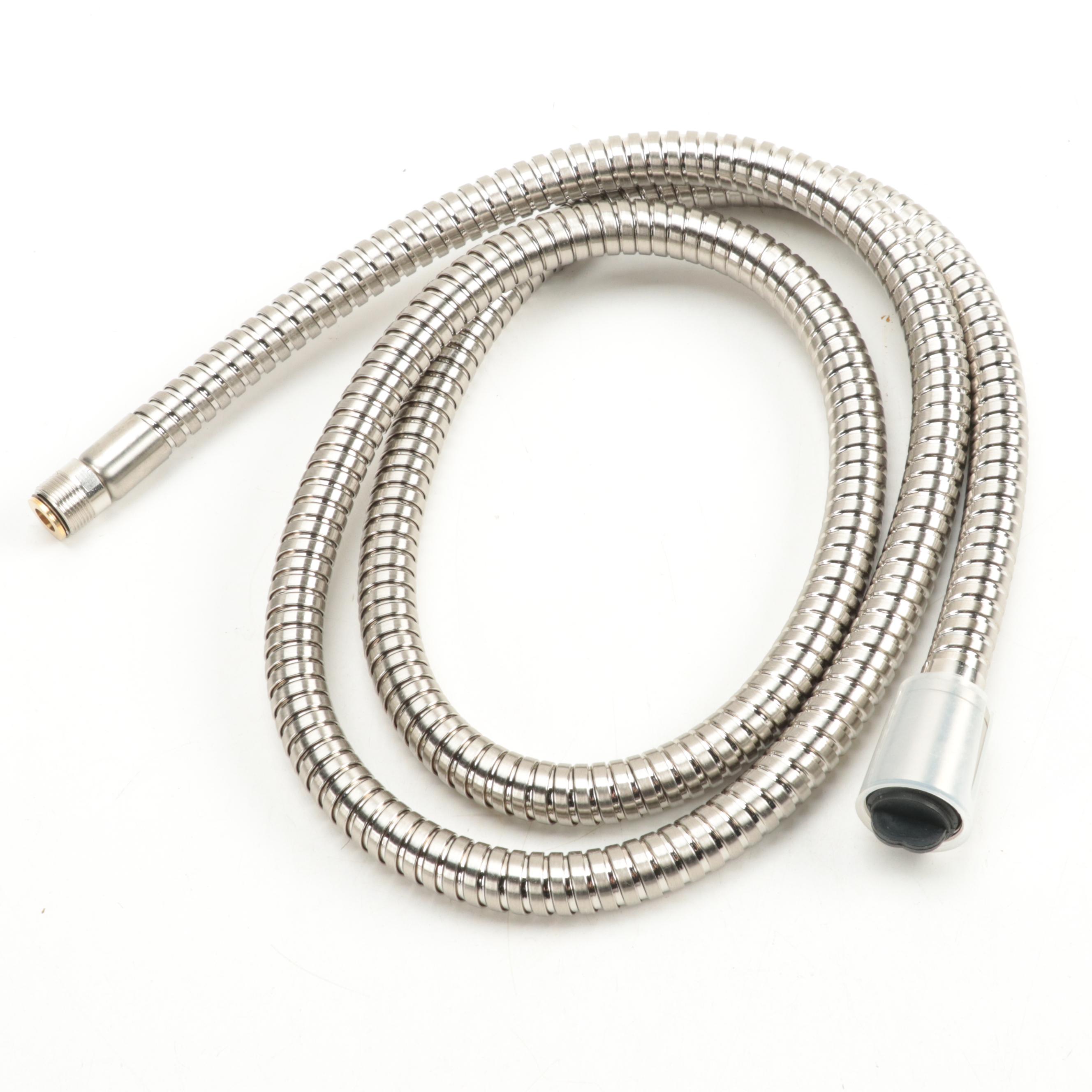 Brushed Nickel Finish Waterfall Tub Faucet and Hand Shower with Bath Drain