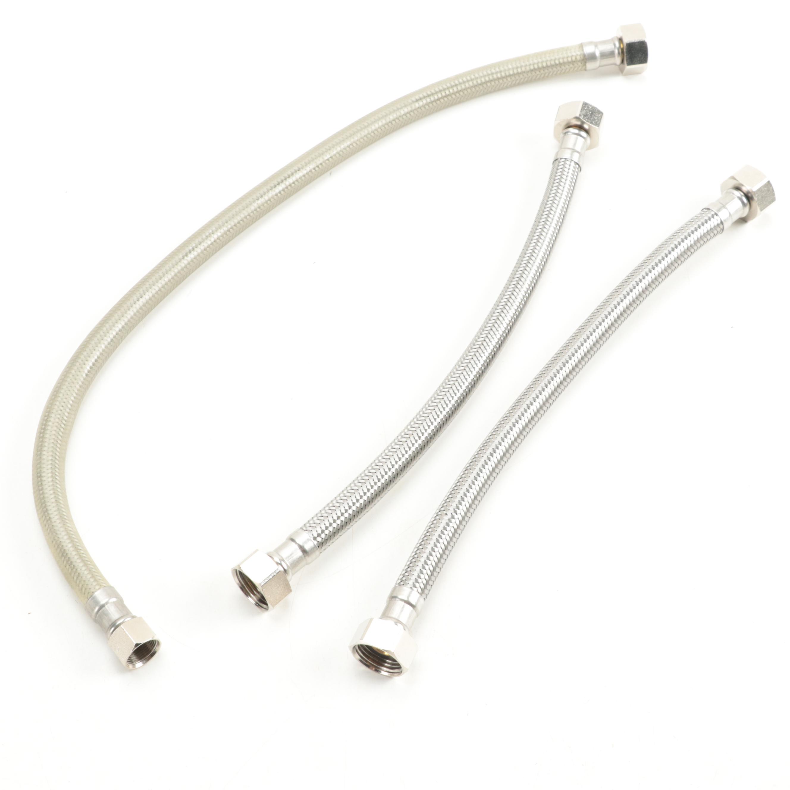 Brushed Nickel Finish Waterfall Tub Faucet and Hand Shower with Bath Drain