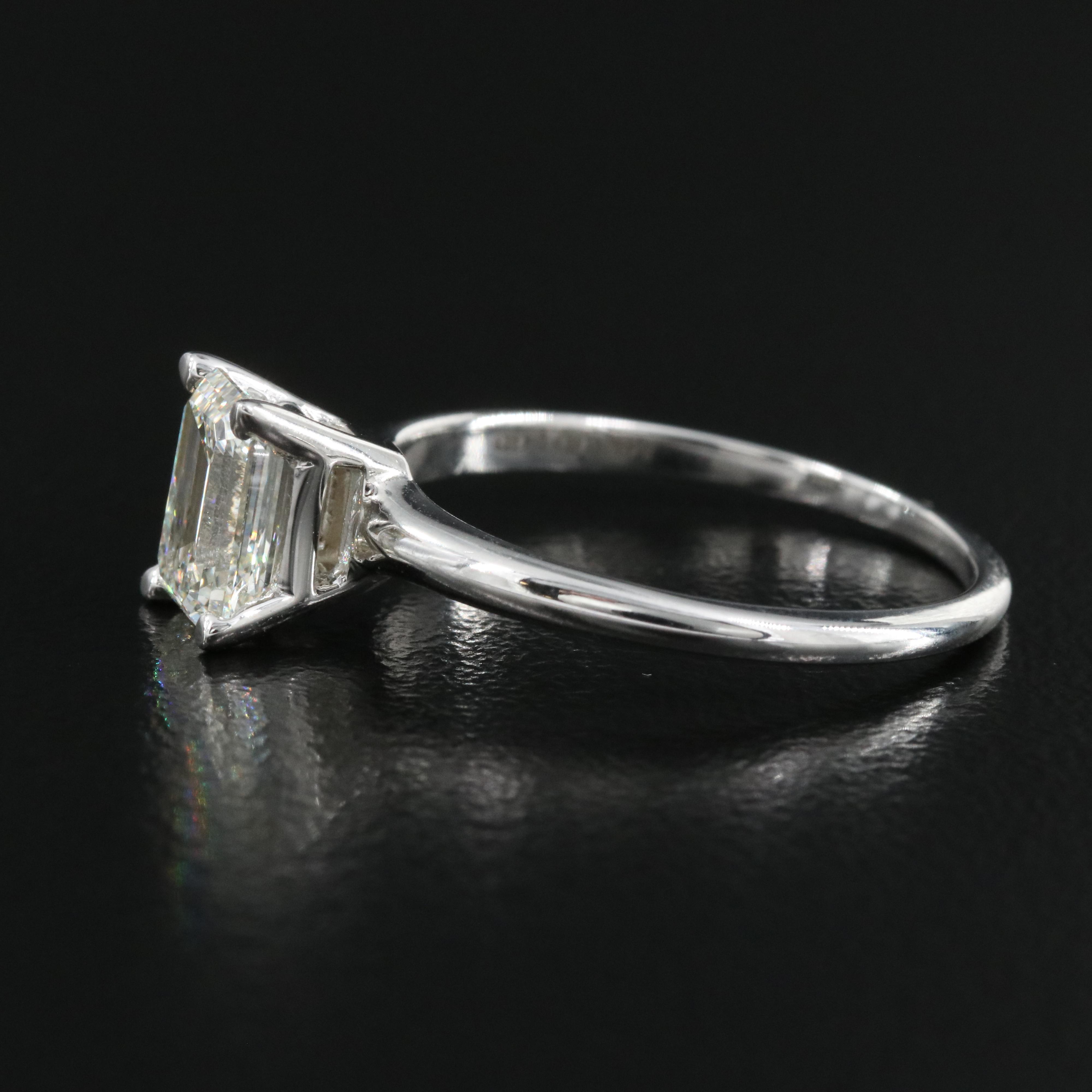 14K 1.04 CT Lab Grown Diamond Solitaire Ring