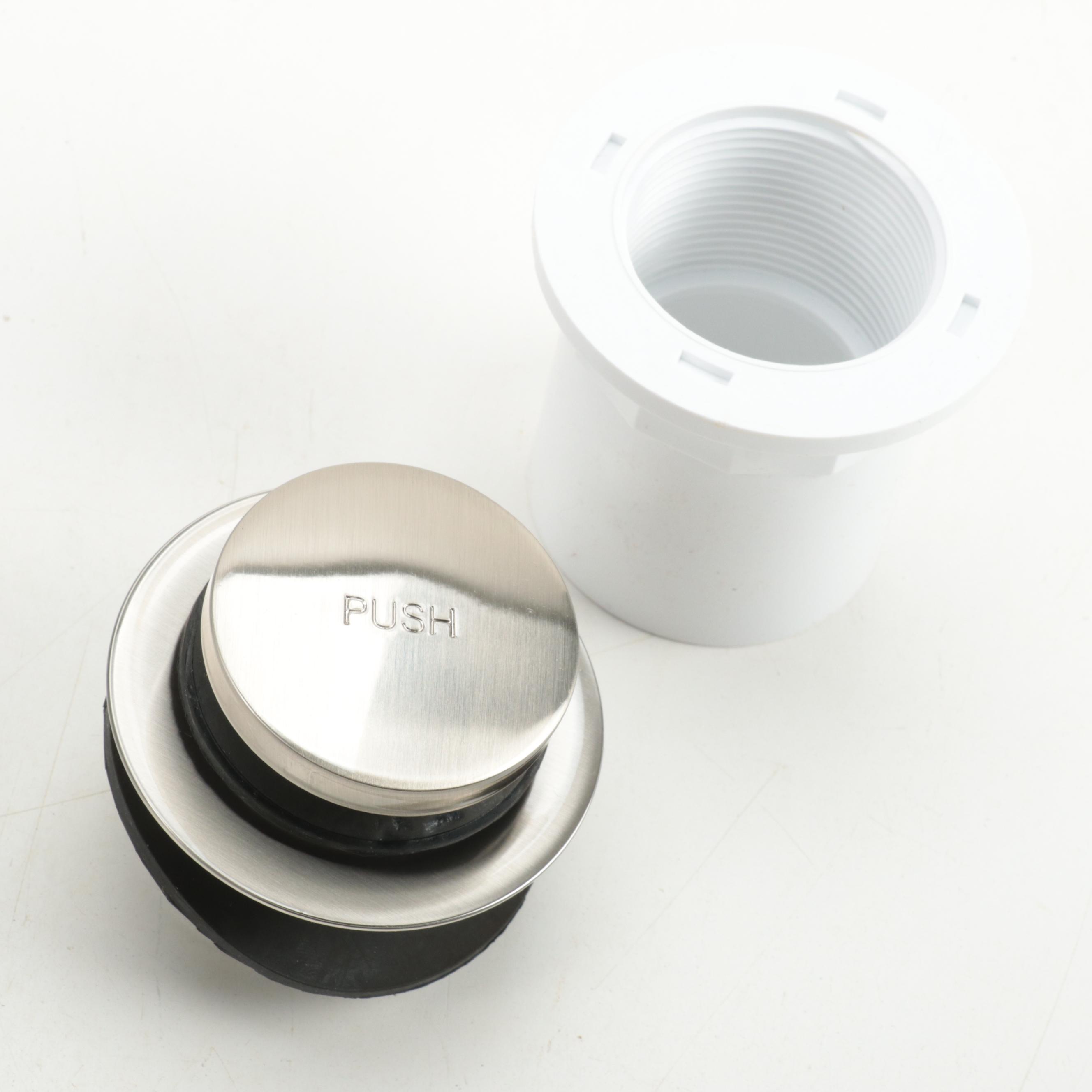 Brushed Nickel Finish Waterfall Tub Faucet and Hand Shower with Bath Drain