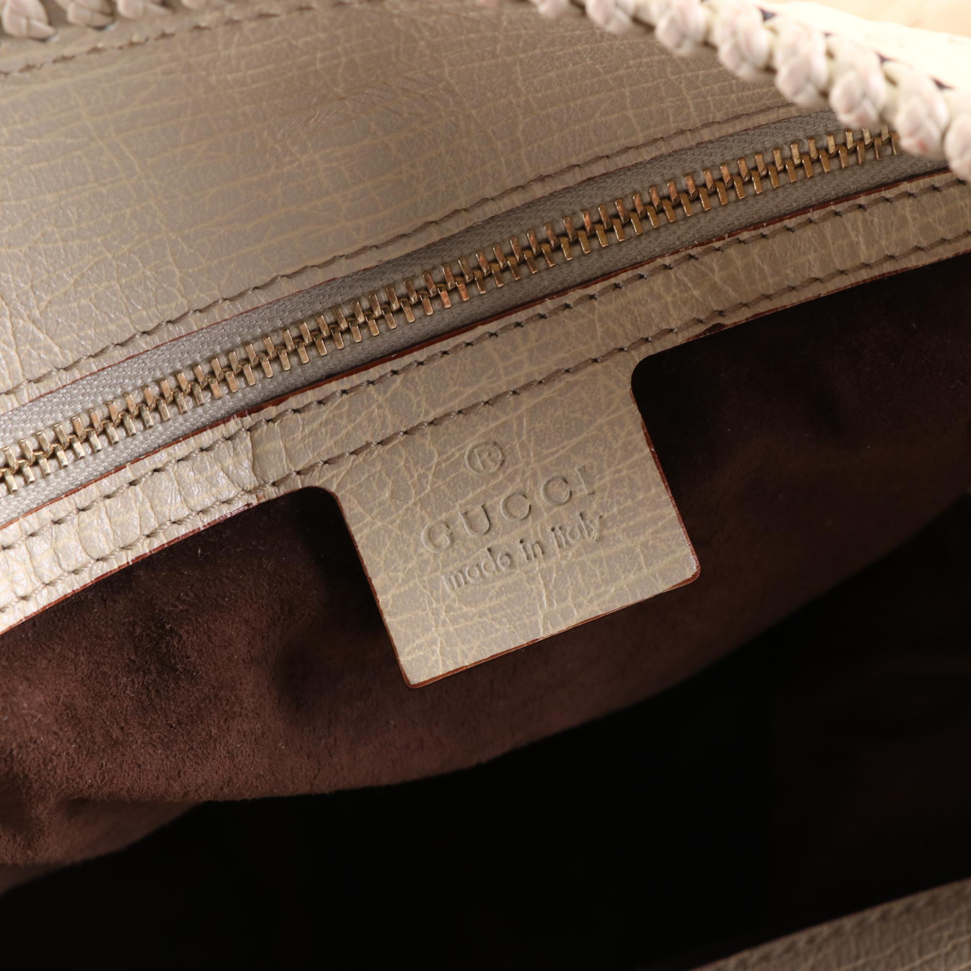 Gucci Horsebit Hobo Bag in Ostrich Leather